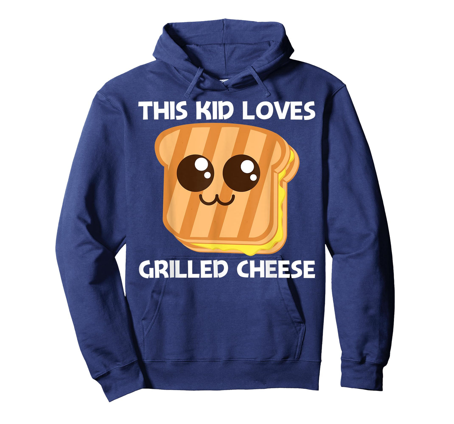 Cute Grilled Cheese Design For Kids Boys Toast Bread Lovers T-Shirt