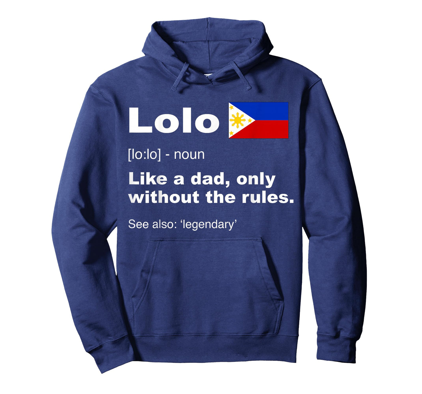 Lolo Filipino Grandpa Definition Shirt Funny Fathers Day T-Shirt