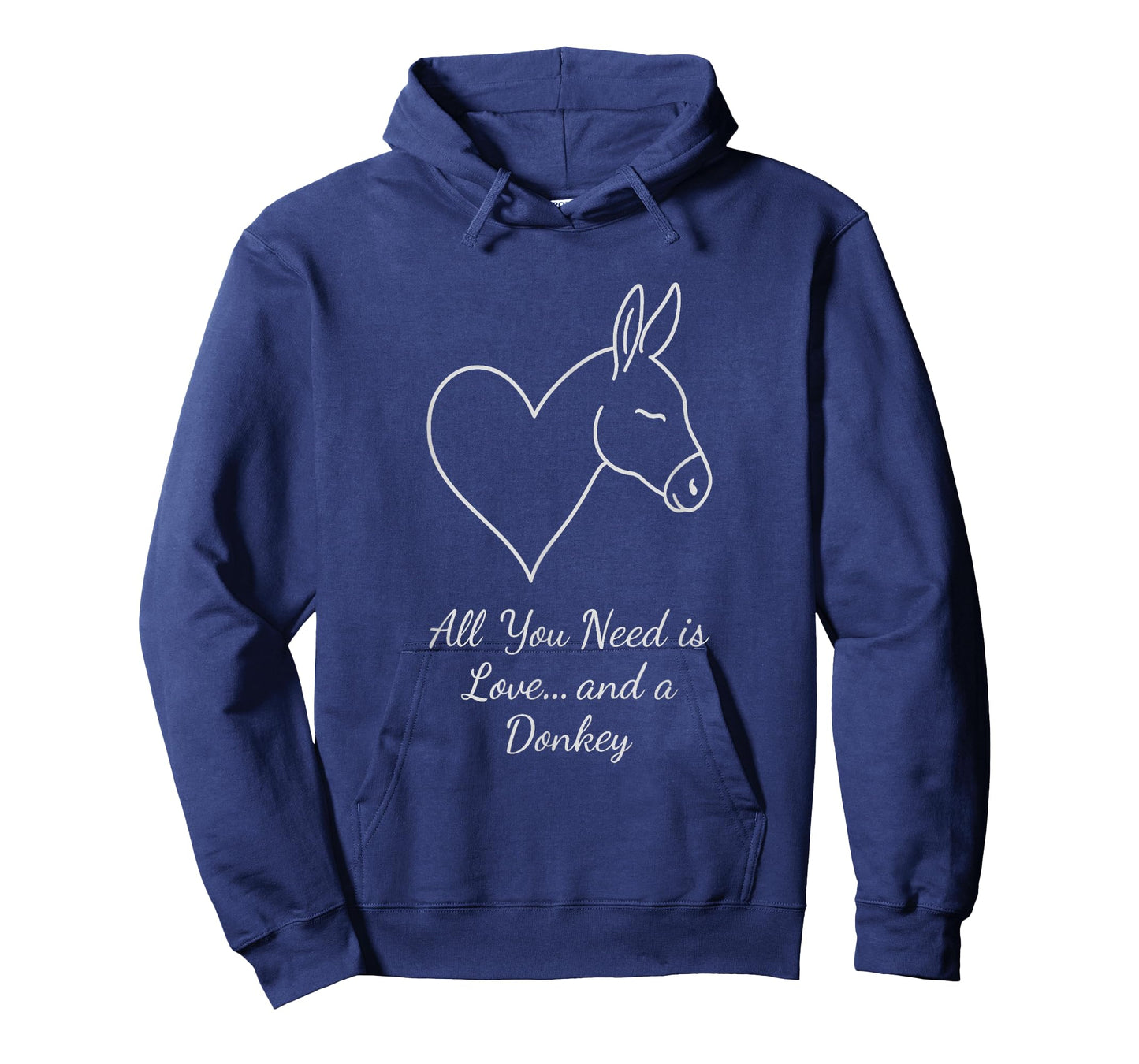 All You Need is Love and A Donkey Funny Cute Farmer Animal T-Shirt
