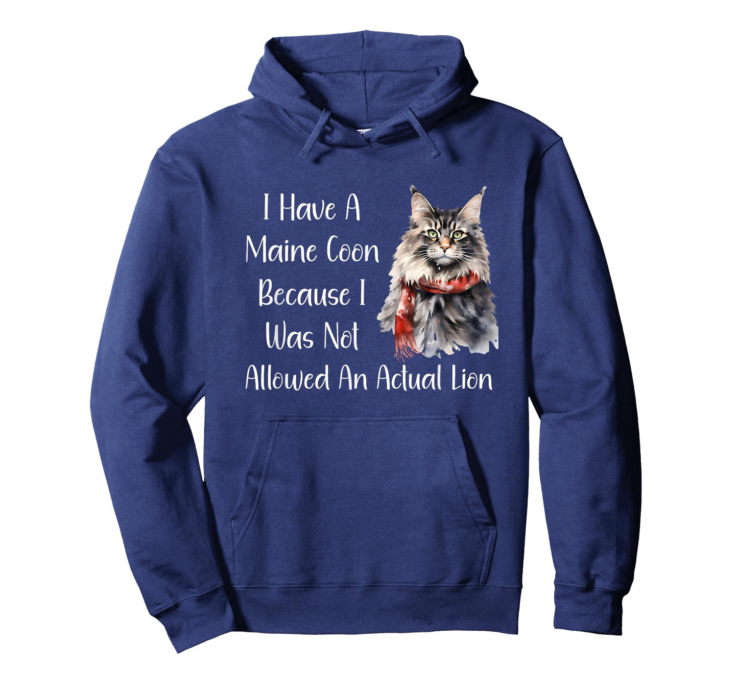 Funny Maine Coon Cat Because I Wasn't Allowed A Lion Shirt T-Shirt