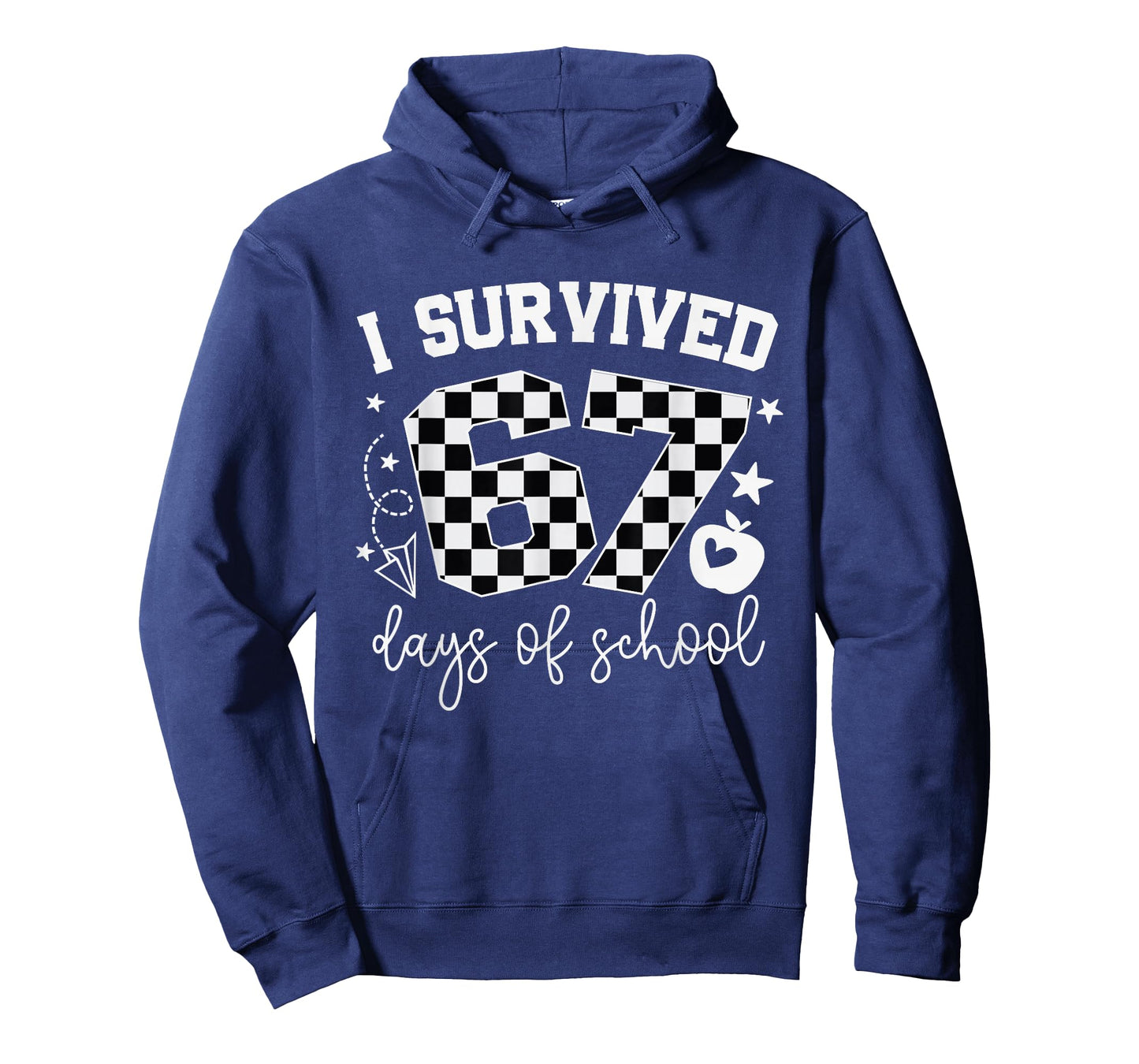 I Survived 67 Days of School Teachers Students Six Seven T-Shirt