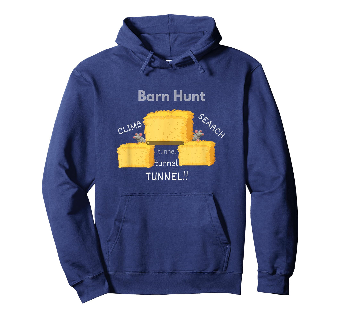 Funny Barn Hunt - Climb, Search, Tunnel, Tunnel, Tunnel T-Shirt