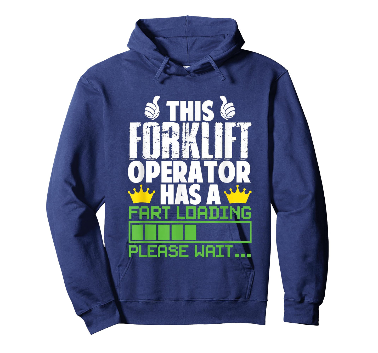 Oddly Specific Apparel Unisex-Adults Black T-Shirt Small Humorous Novelty Modern Forklift Operator Fart Loading Funny Ironic T-Shirt