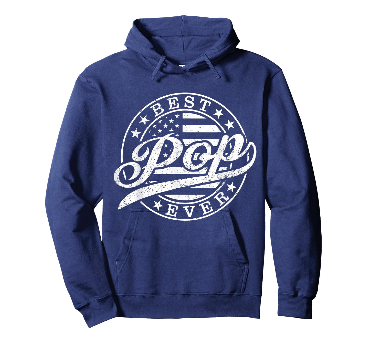 Best Pop Ever American US Flag Funny Grandpa Father's Day T-Shirt