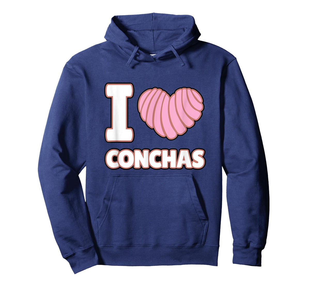 I Love Conchas Mexican Bread Lover Yummy Concha Pan de Dulce T-Shirt