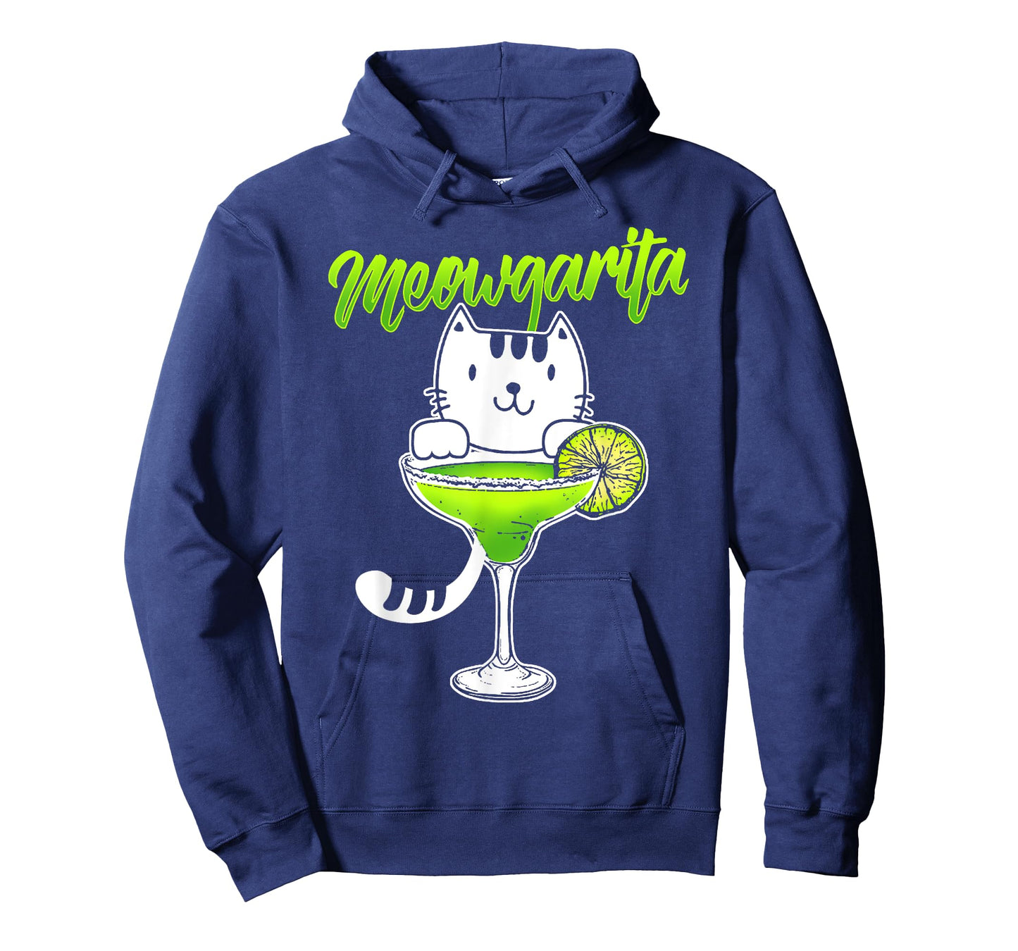 Funny Cat Drinking T Shirt Meowgarita Cocktail T-Shirt for Men Women