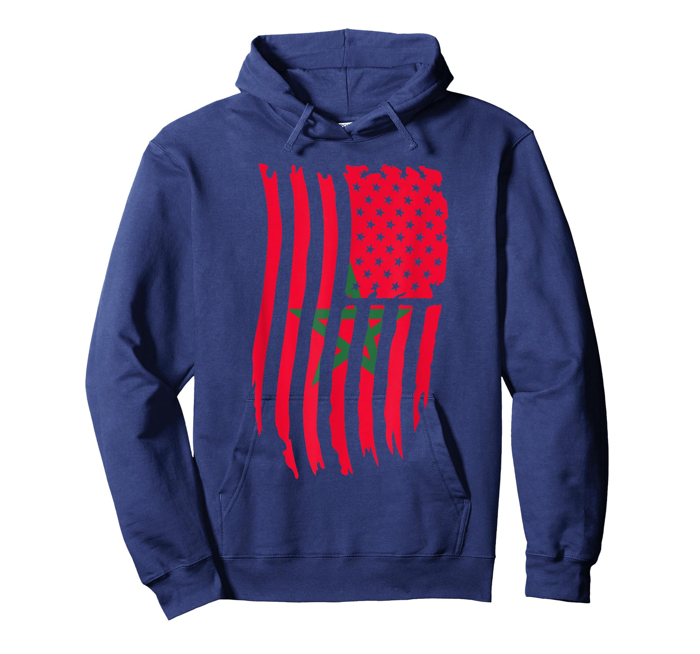 Moorish American Morocco Flag Moroccan Soccer Supporter T-Shirt
