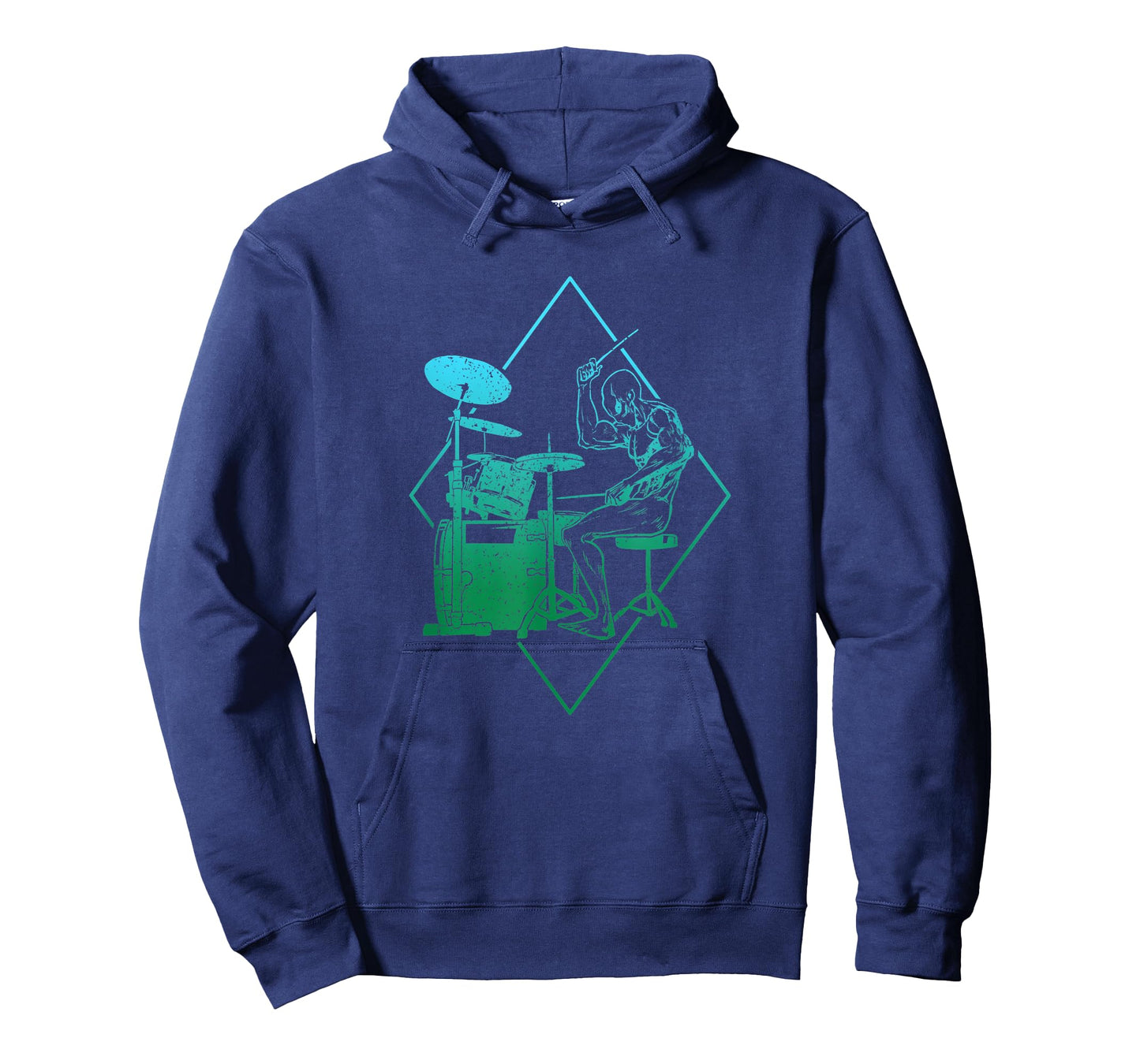 Funny Alien Drummer Drums Meme Gift for Drummers T-Shirt