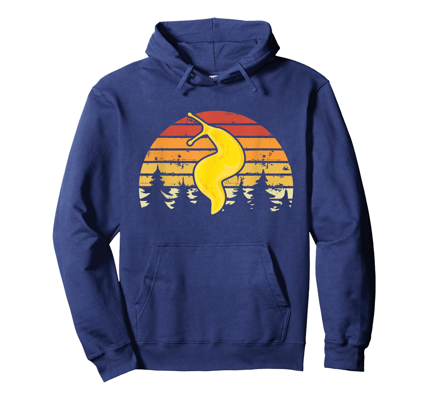 Banana Slug Pacific Banana Slug Fan Black Spotted Banana Slug T-Shirt - Unisex-Adults, Small, Short Sleeve