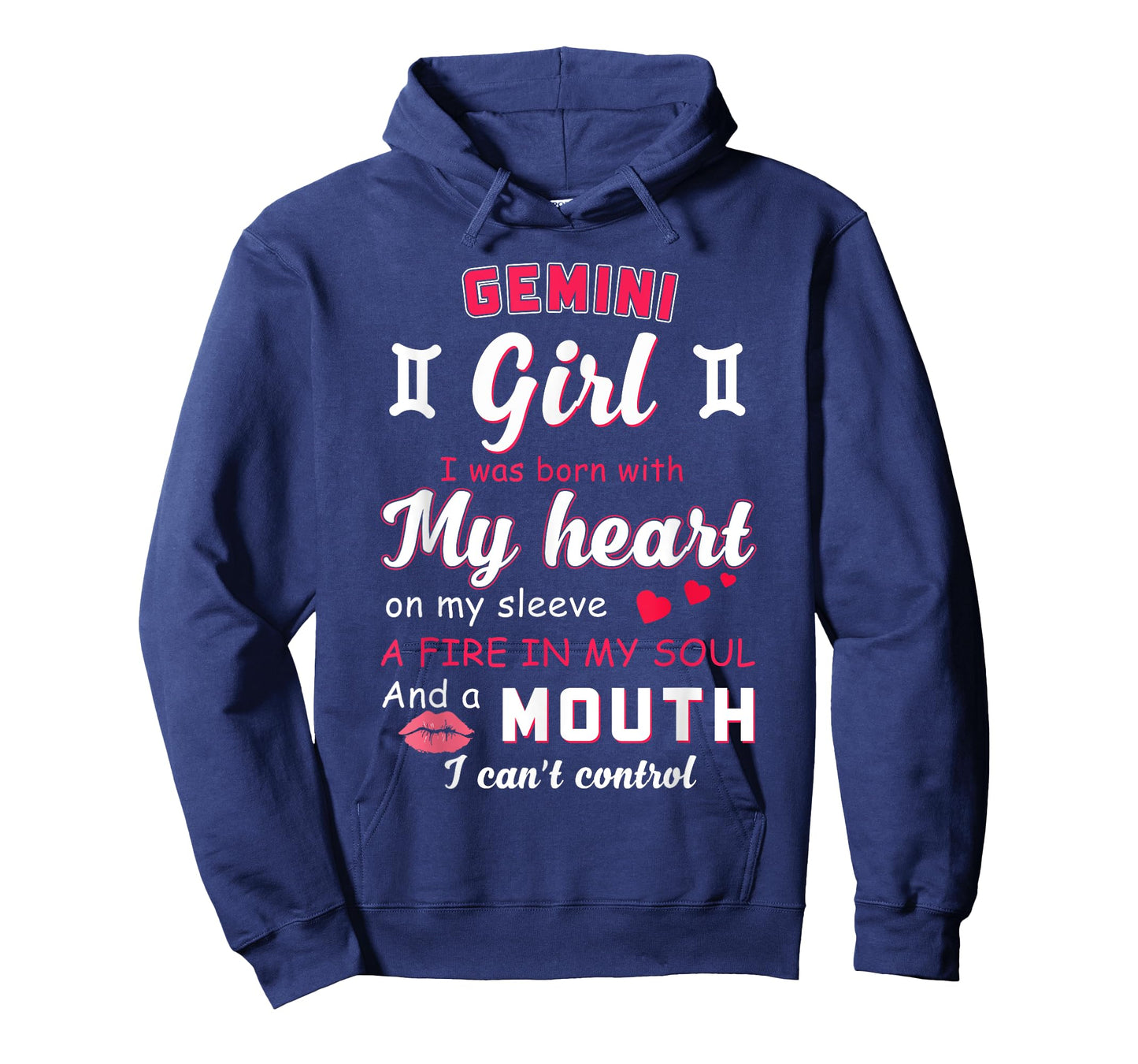 Gemini Girl Funny Quote With Zodiac Sign Birthday T-Shirt