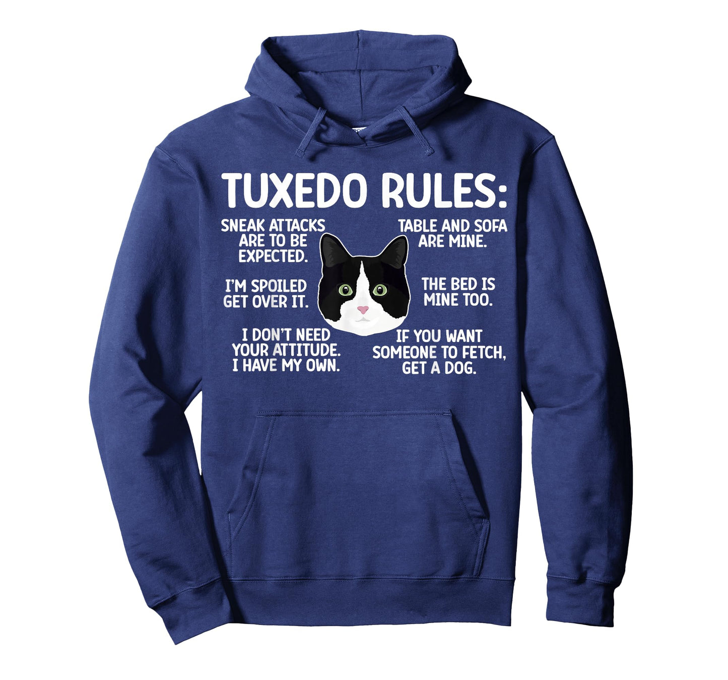 Tuxedo Cat Rules Tuxedo Cat Lover Tuxedo Cat Owner T-Shirt