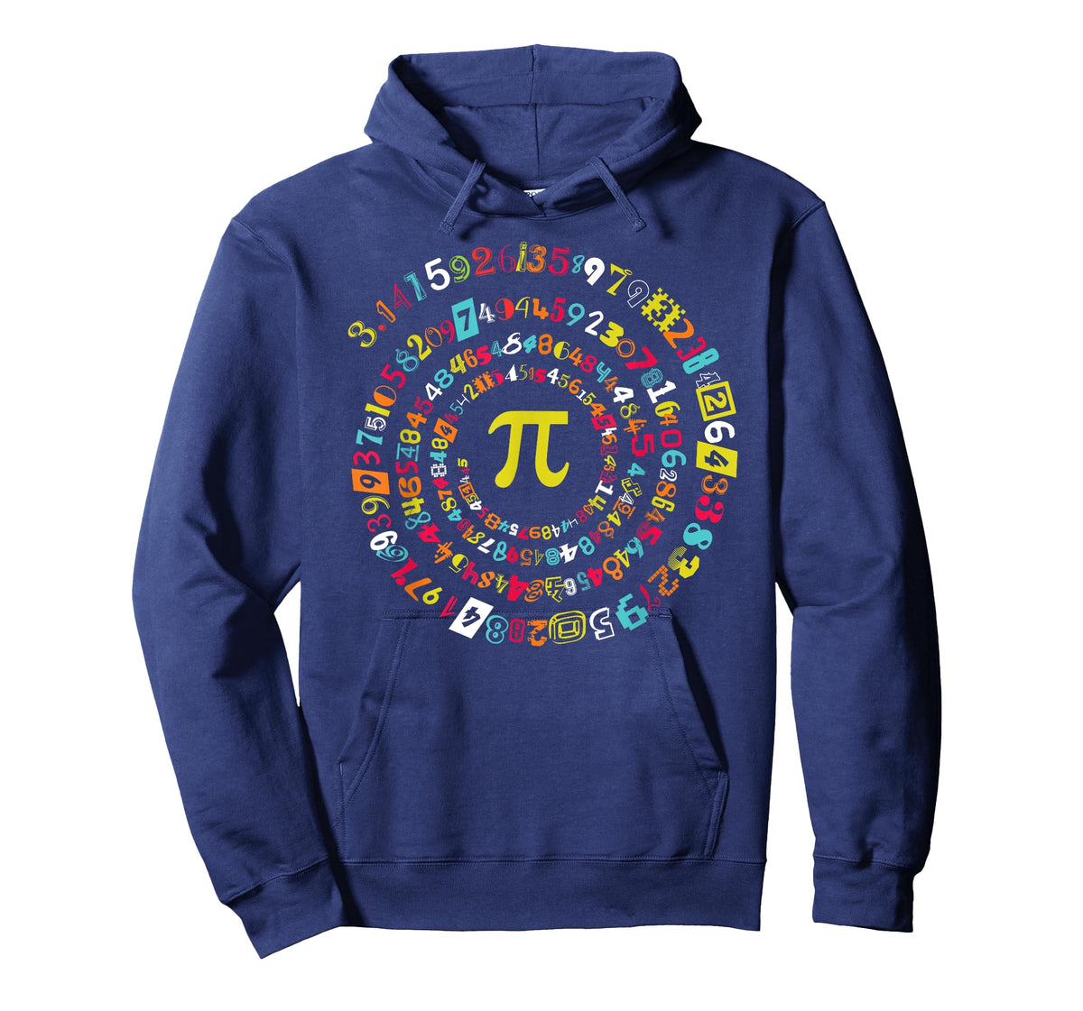 Funny Pi Day Shirt Spiral Pi Math Tee for Pi Day 3.14 T-Shirt