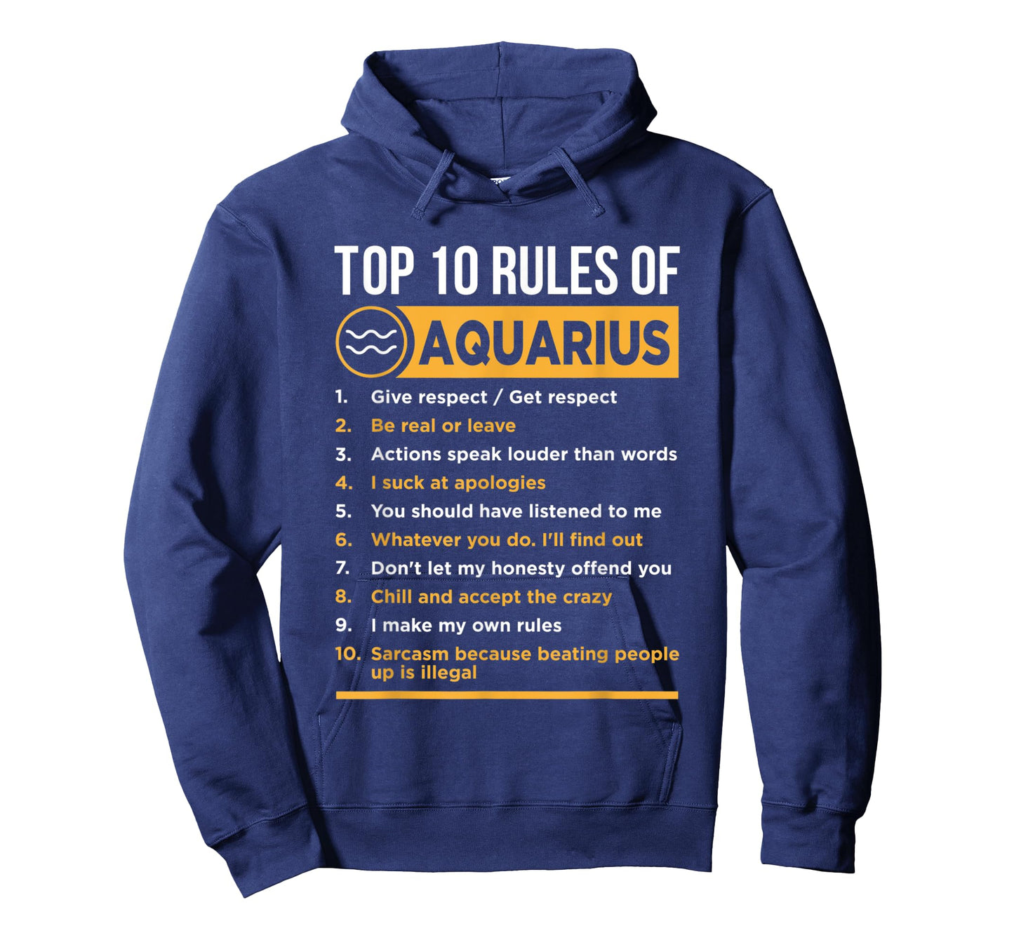 Aquarius Traits Facts Horoscope Zodiac Astrological Sign T-Shirt