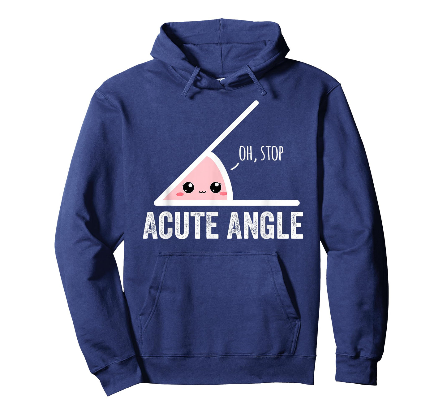 Acute Angle Oh Stop Cute Kawaii Math Pun T-Shirt