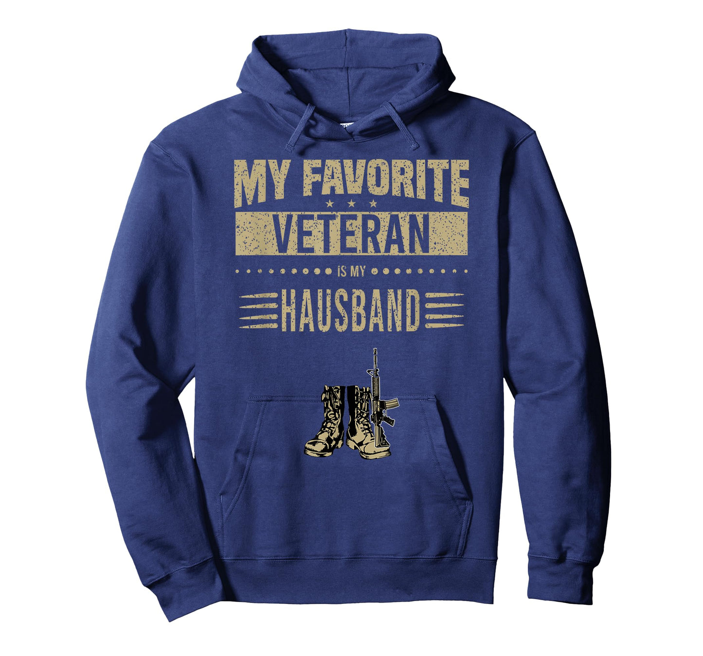 My Favorite Veteran Is My Husband American Flag Veteran Day Women Men T-Shirt