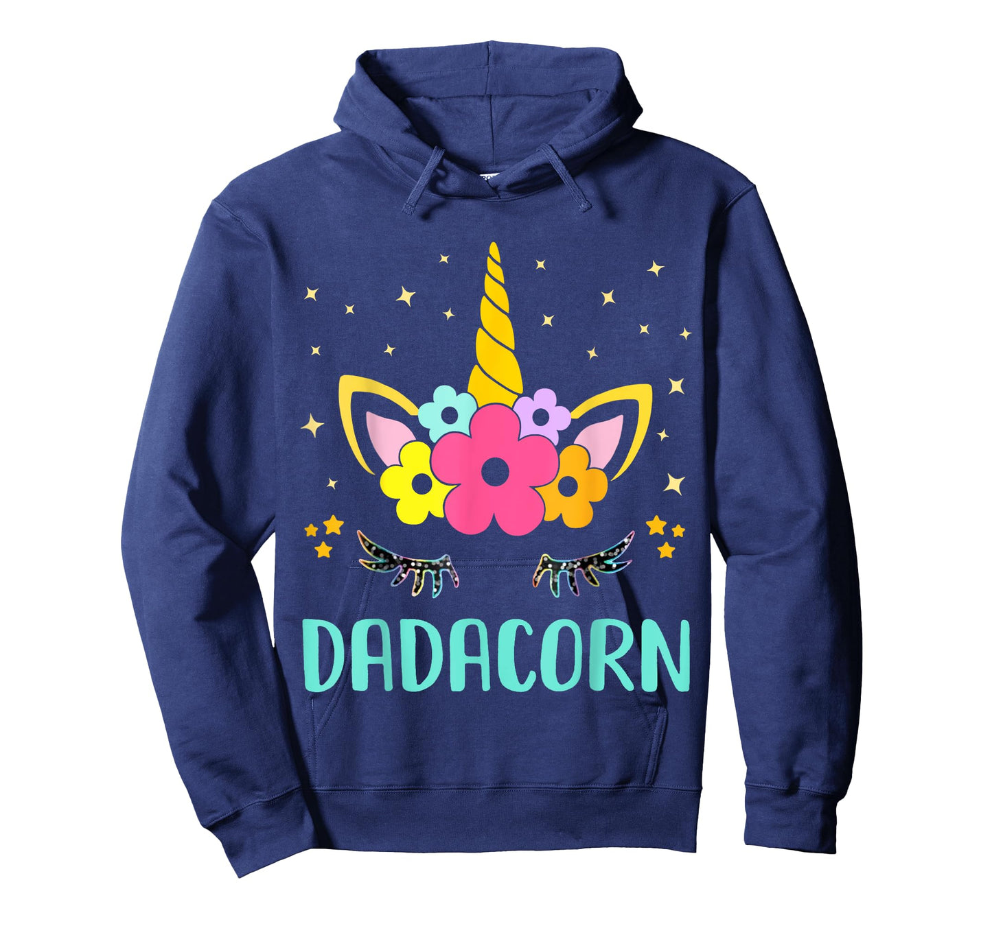 Dadacorn Dadicorn Daddycorn Unicorn Dad kids Fathers Day Tee T-Shirt