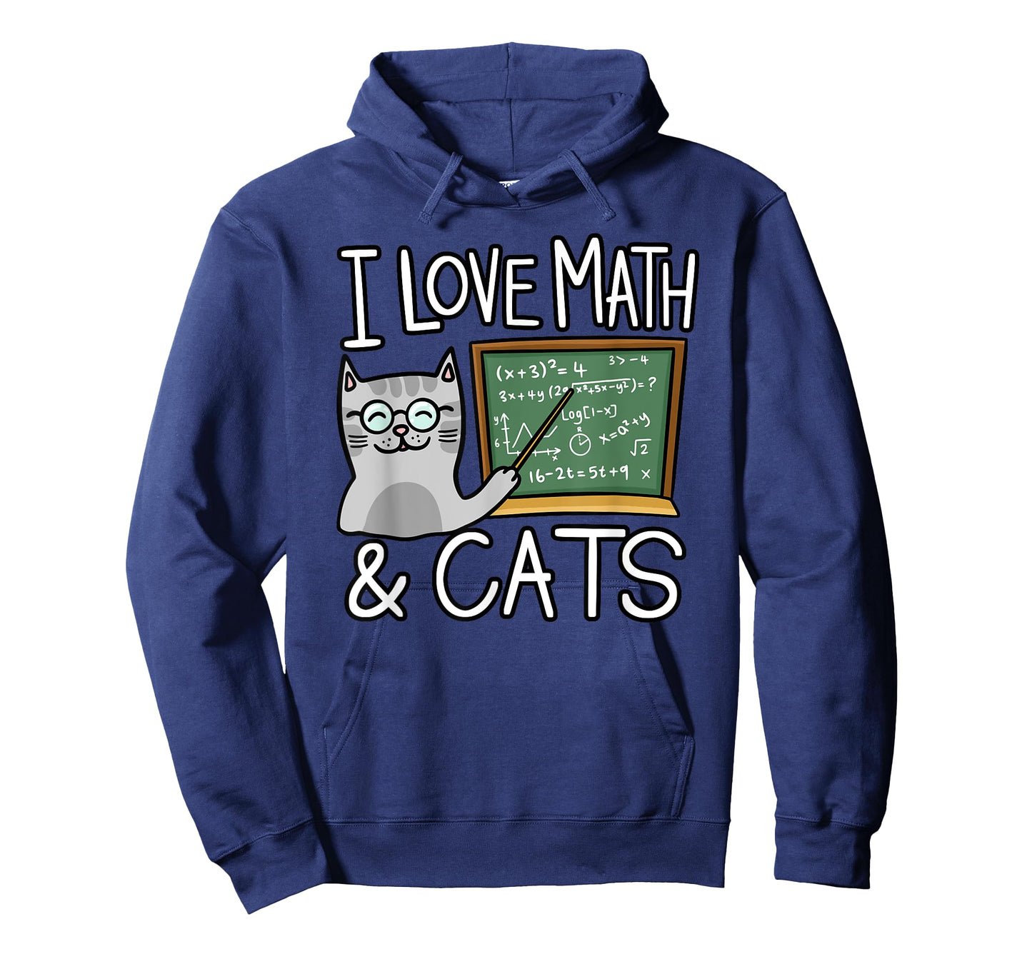 Funny Cat Lover, Math And Cat, Funny Math Lover T-Shirt for Men Women Kids
