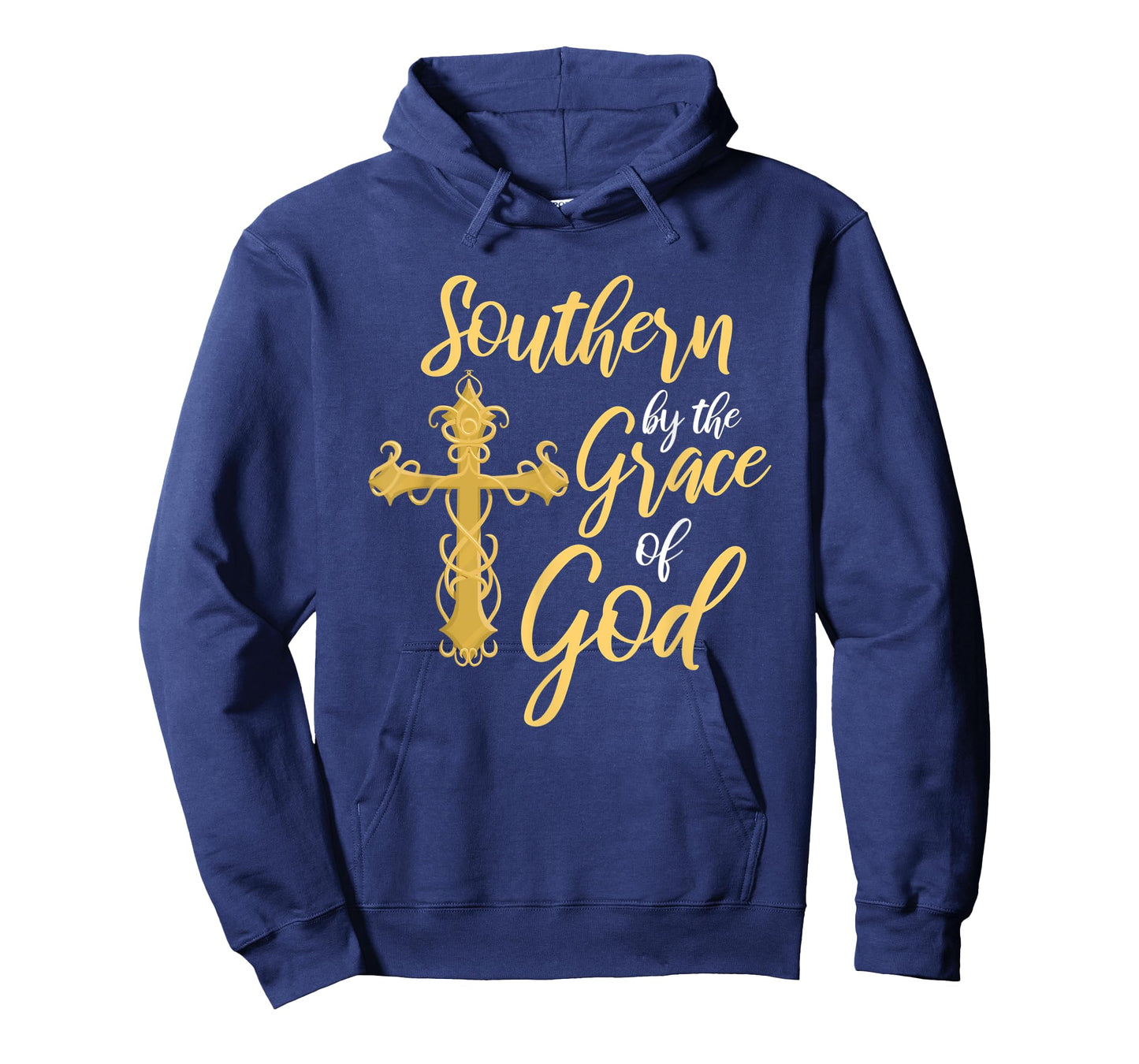 Southern By The Grace of God Cross Proud Southerner T-Shirt