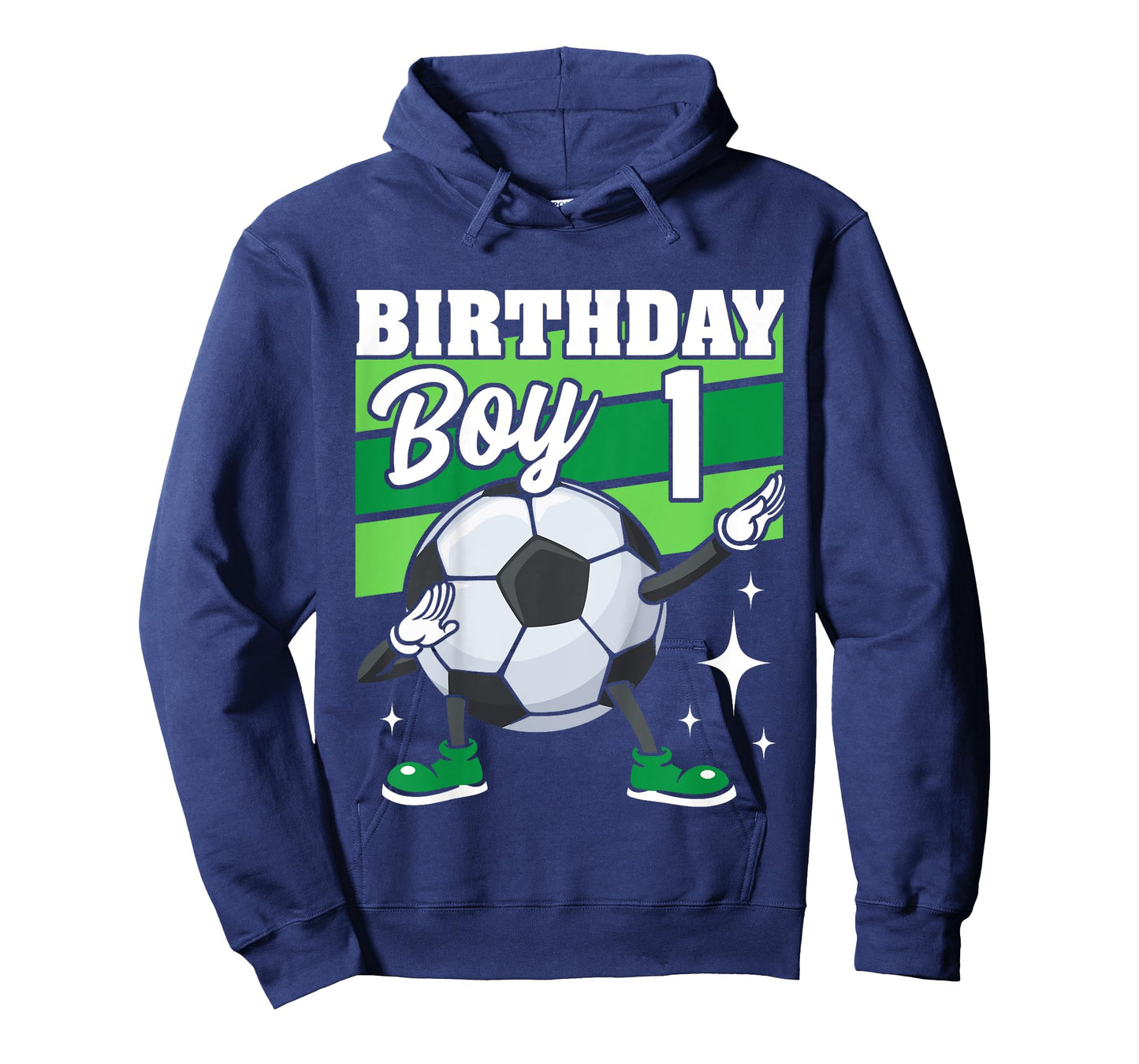 Kids Soccer Birthday Party 1 Year Old Boy 1st Birthday T-Shirt