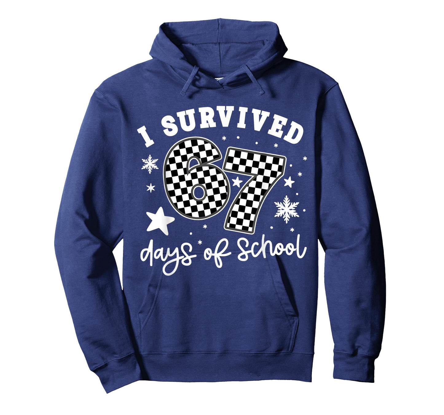 I Survived 67 Days of School Students Teachers 100th Days T-Shirt
