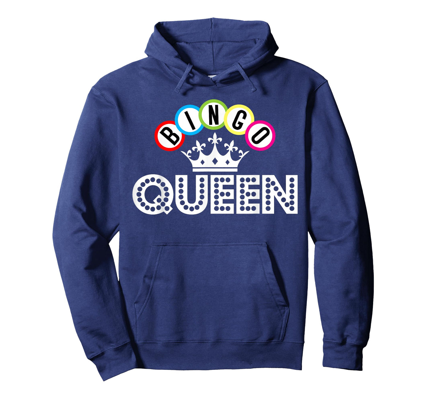 Bingo Bingo Queen Crown Bingo Balls Gift T-Shirt