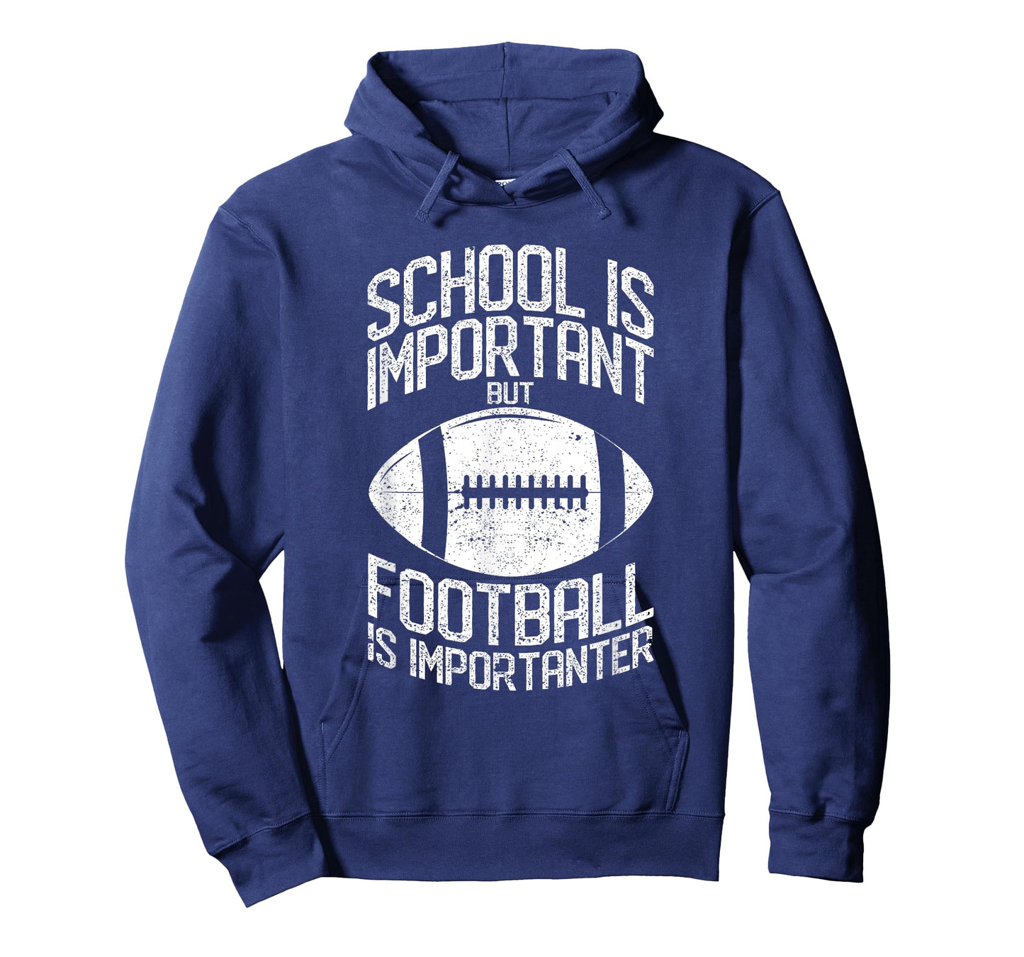 School Is Important But Football Is Importanter Lineman T-Shirt