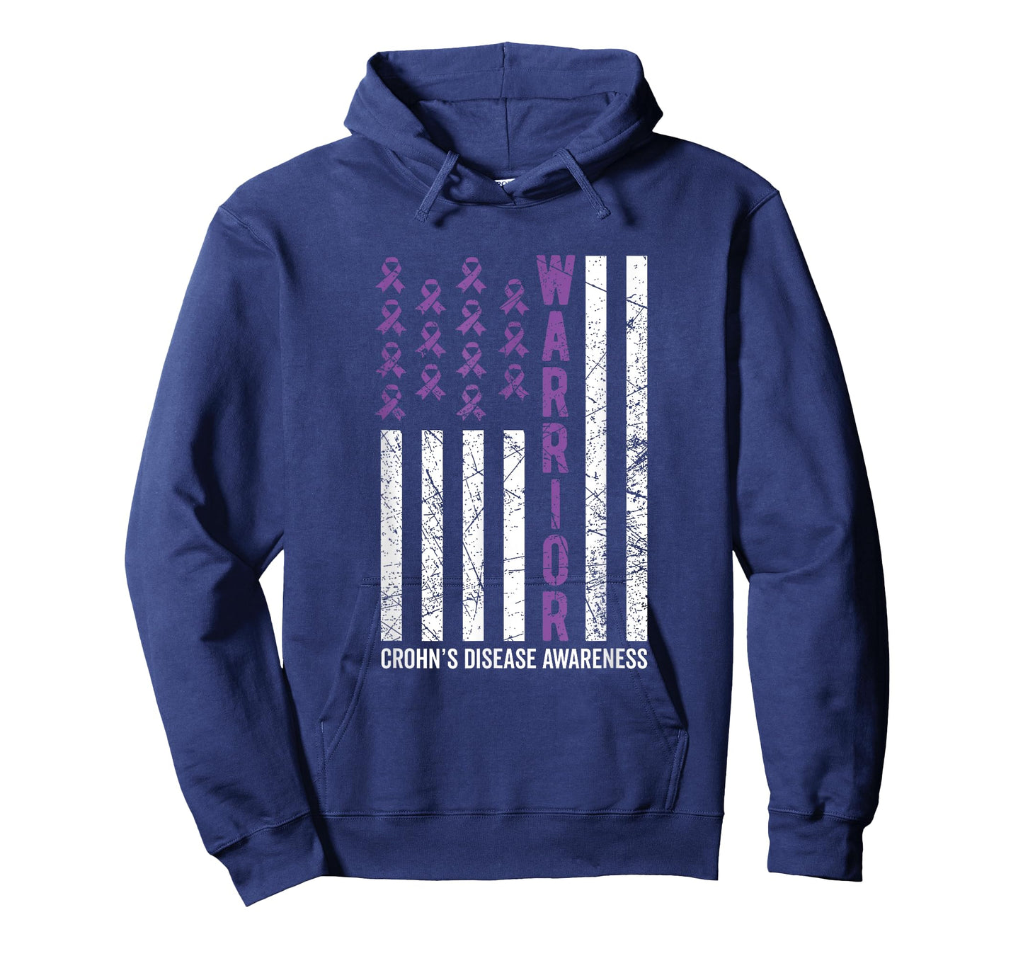 Purple Warrior For Women & Men Crohn's Awareness T-Shirt