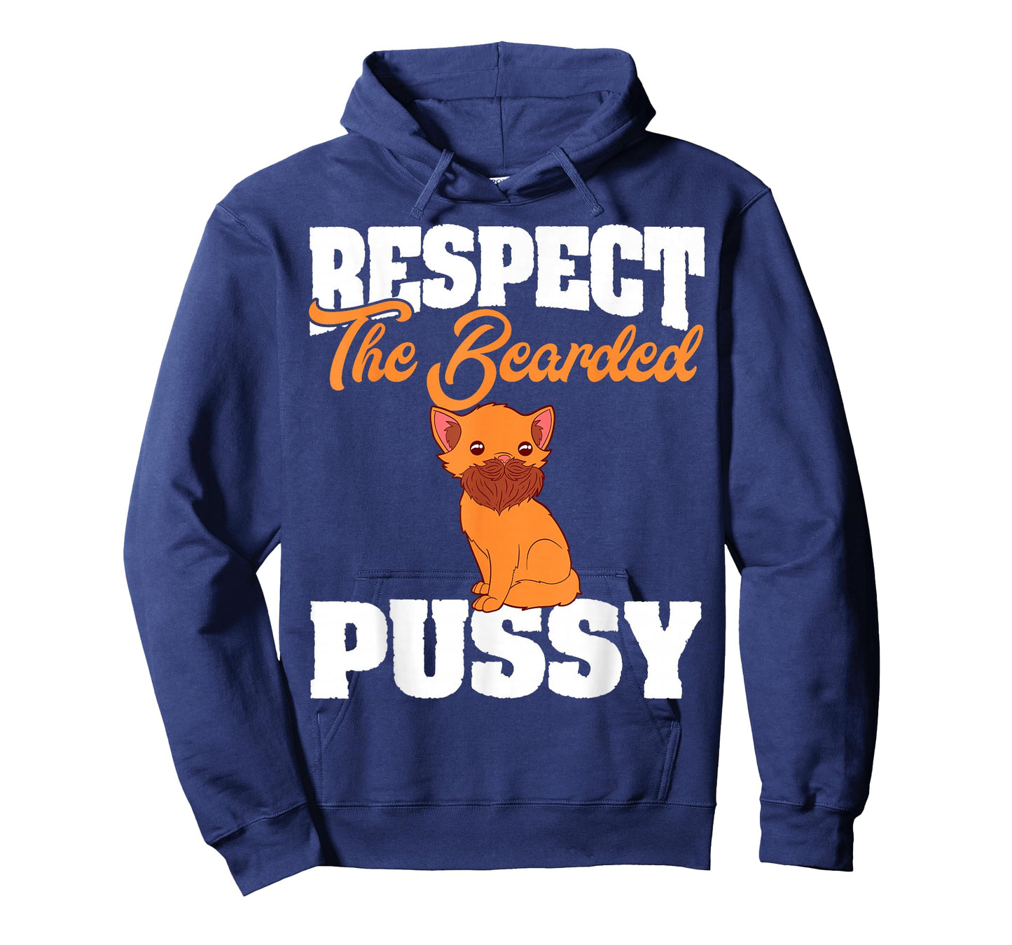 Respect Bearded Pussy Hairy Vagina Naughty Tee Adult Humor T-Shirt