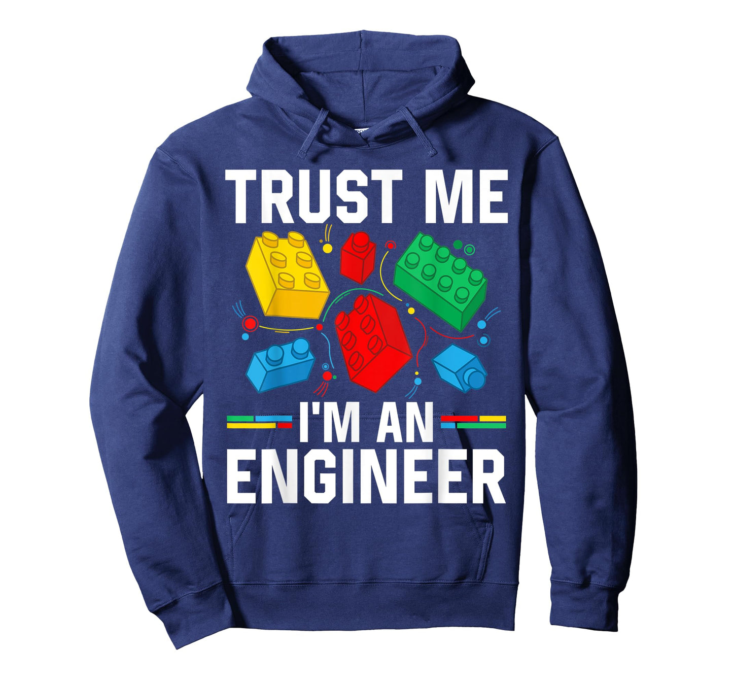 Engineer Children Kids Toy Big Building Blocks Brick Builder T-Shirt