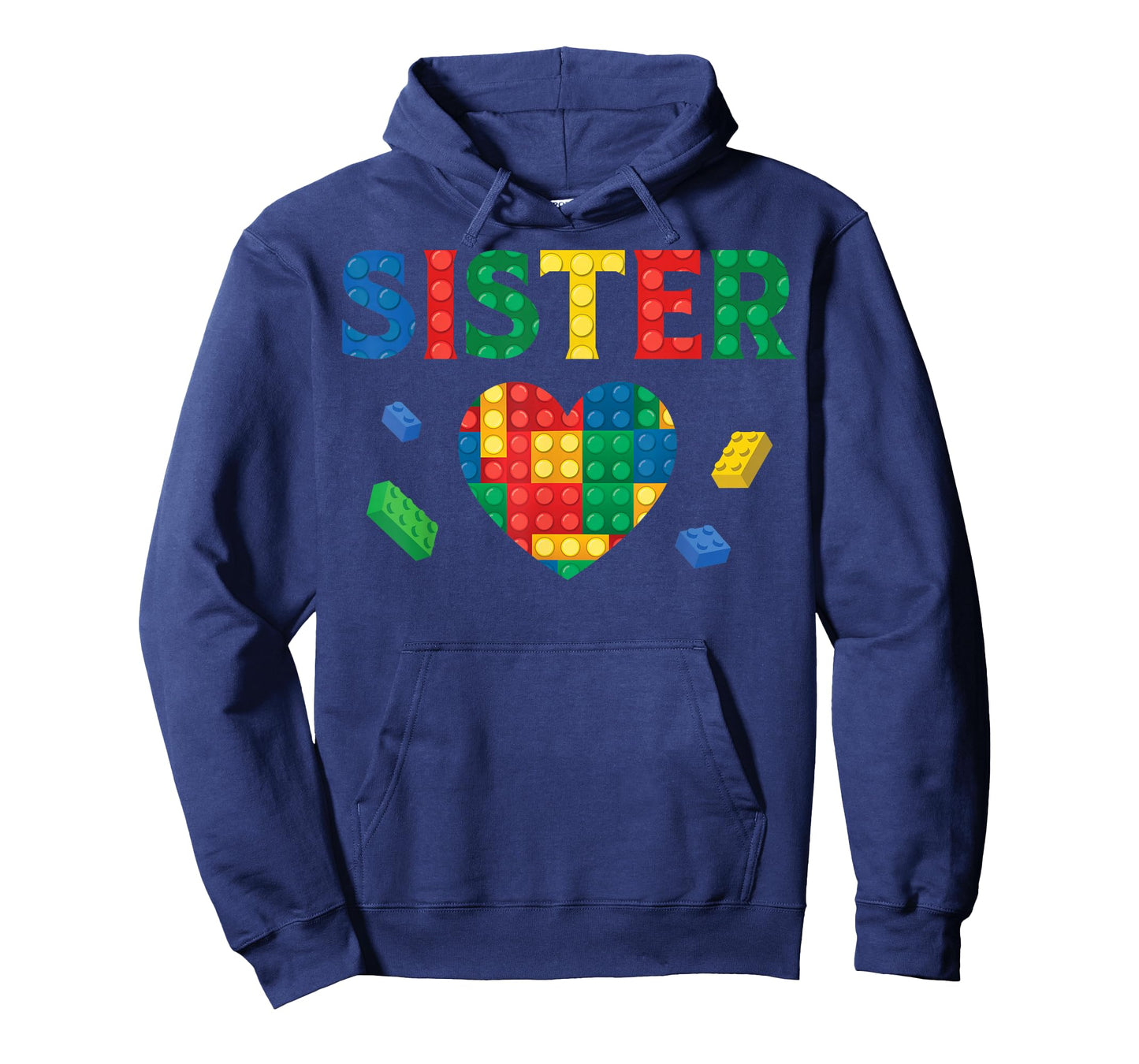 Sister Lover Master Builder Building Blocks Family Matching T-Shirt