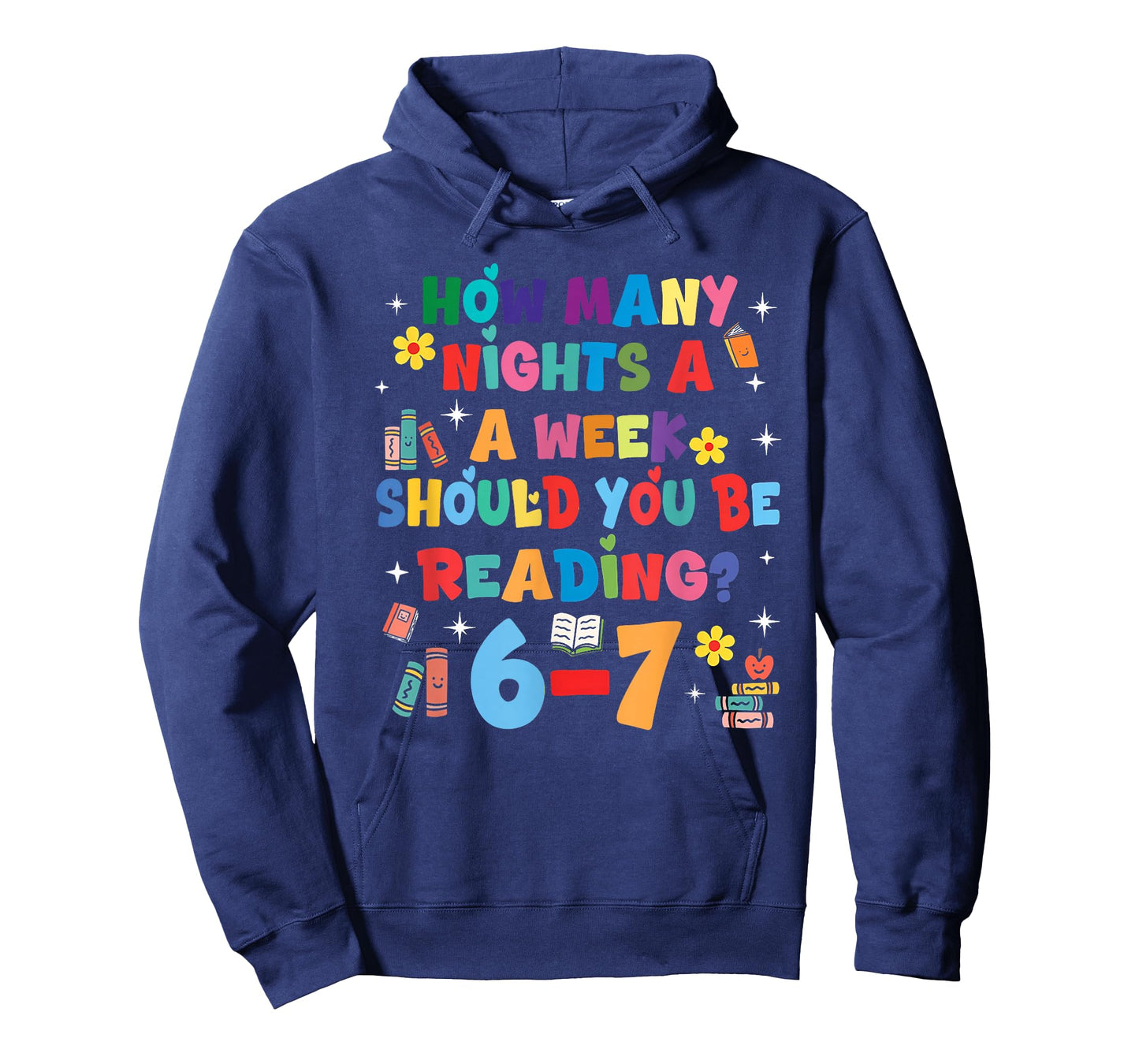 How Many Nights A Week Should You Be Reading 67 Meme Teacher T-Shirt