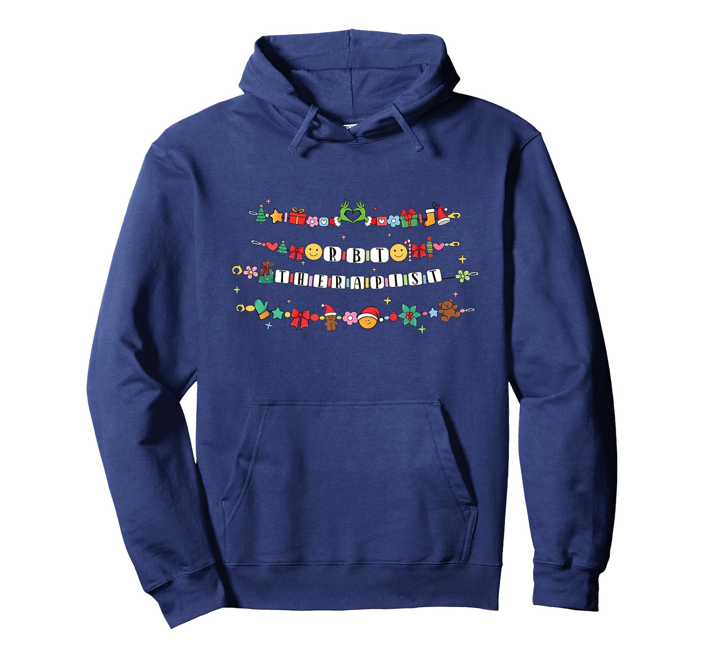 Registered Behavior Technician Therapist Bracelet Christmas T-Shirt