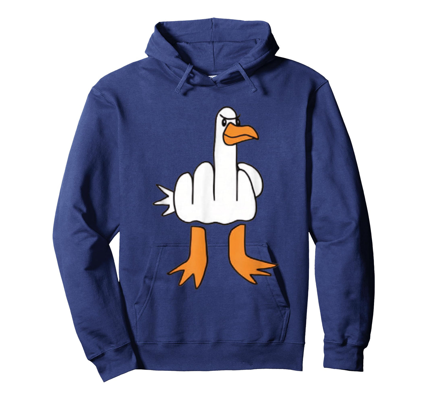 Funny Middle Finger Goose Dark Humour Funny Statement T-Shirt
