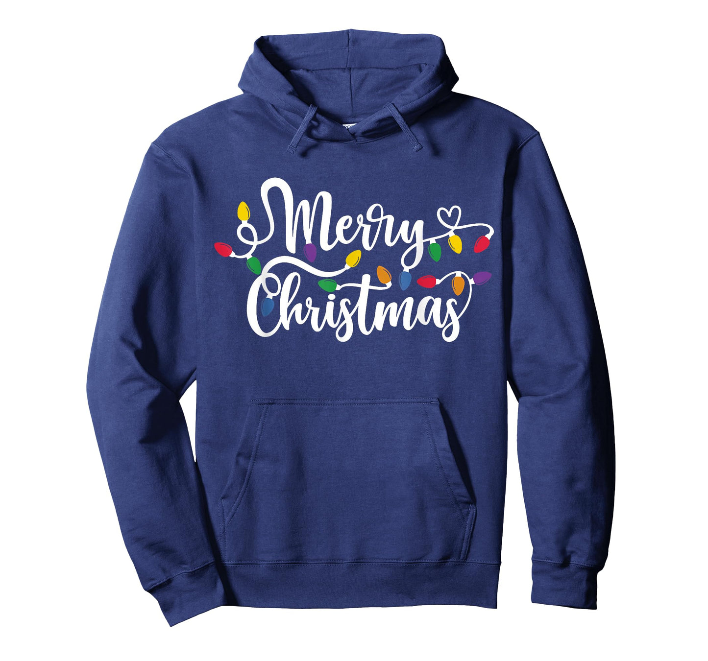 Merry Christmas Lights Red Santa Hat Xmas Family Men Women T-Shirt