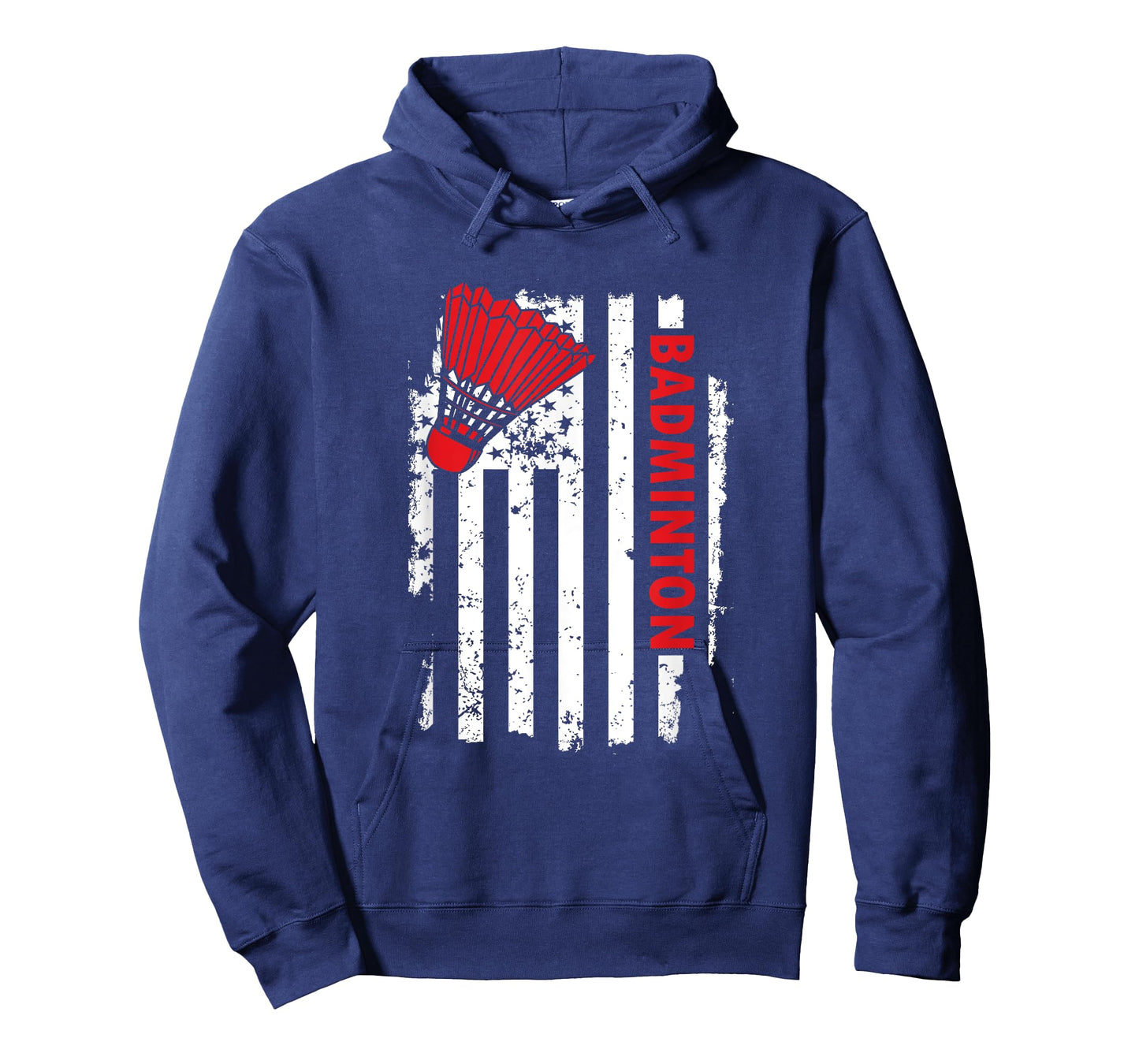 United States USA Flag Badminton Player T-Shirt T-Shirt