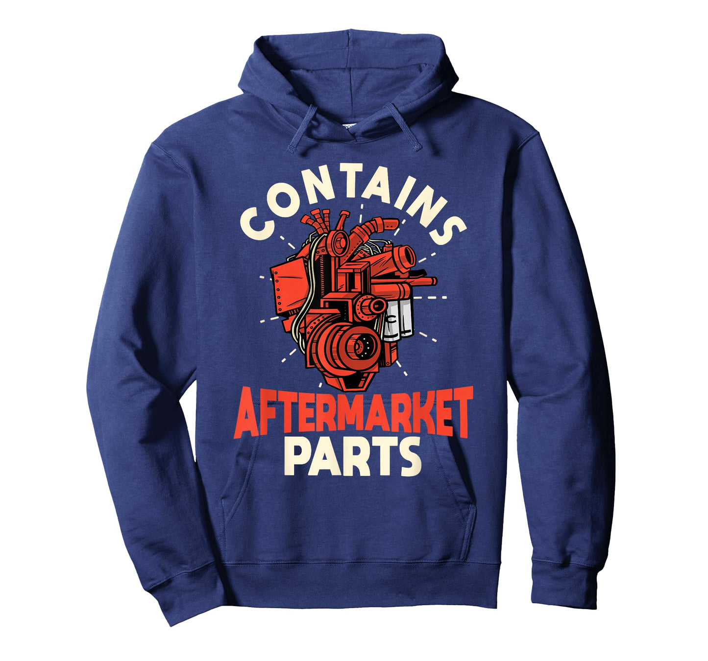 Contains Aftermarket Parts Open Heart Surgery Survivor mens T-Shirt