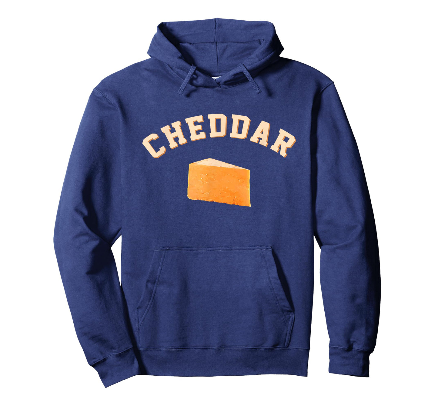 Cheddar Cheese Funny College Team Mascot English Word T-Shirt
