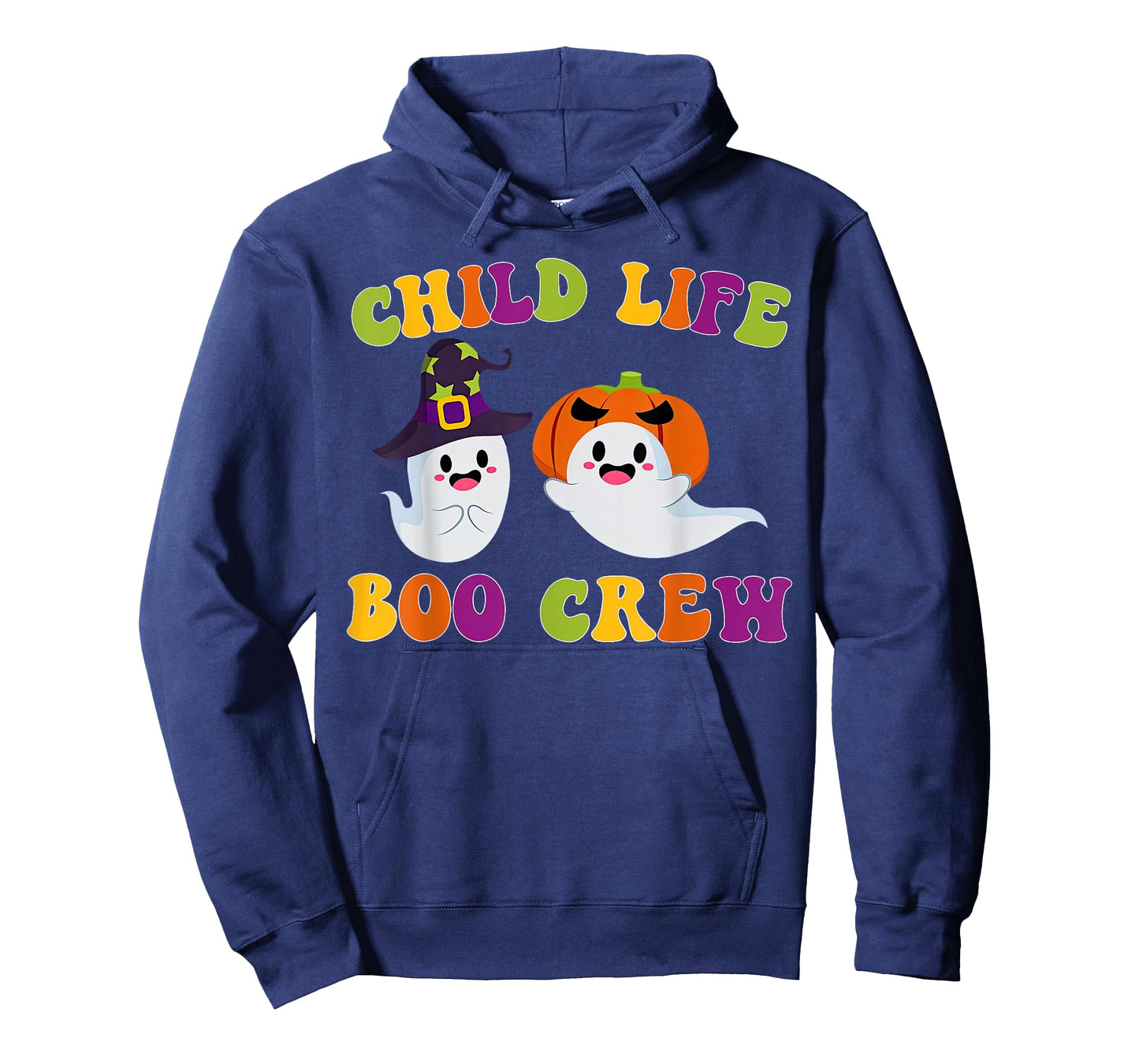 Child Life Boo Crew Ghost Halloween Child Life Specialist T-Shirt