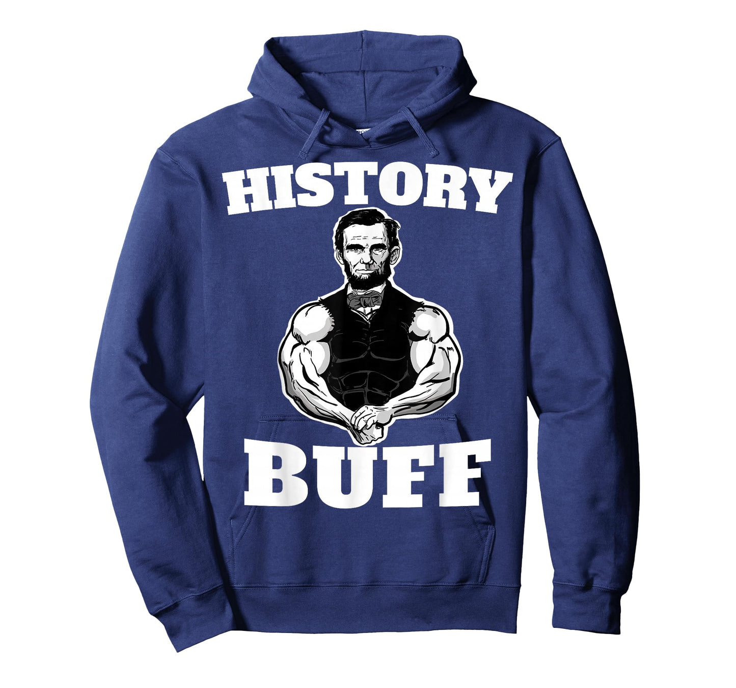History Buff Funny Abraham Lincoln Weightlifting T-Shirt Small