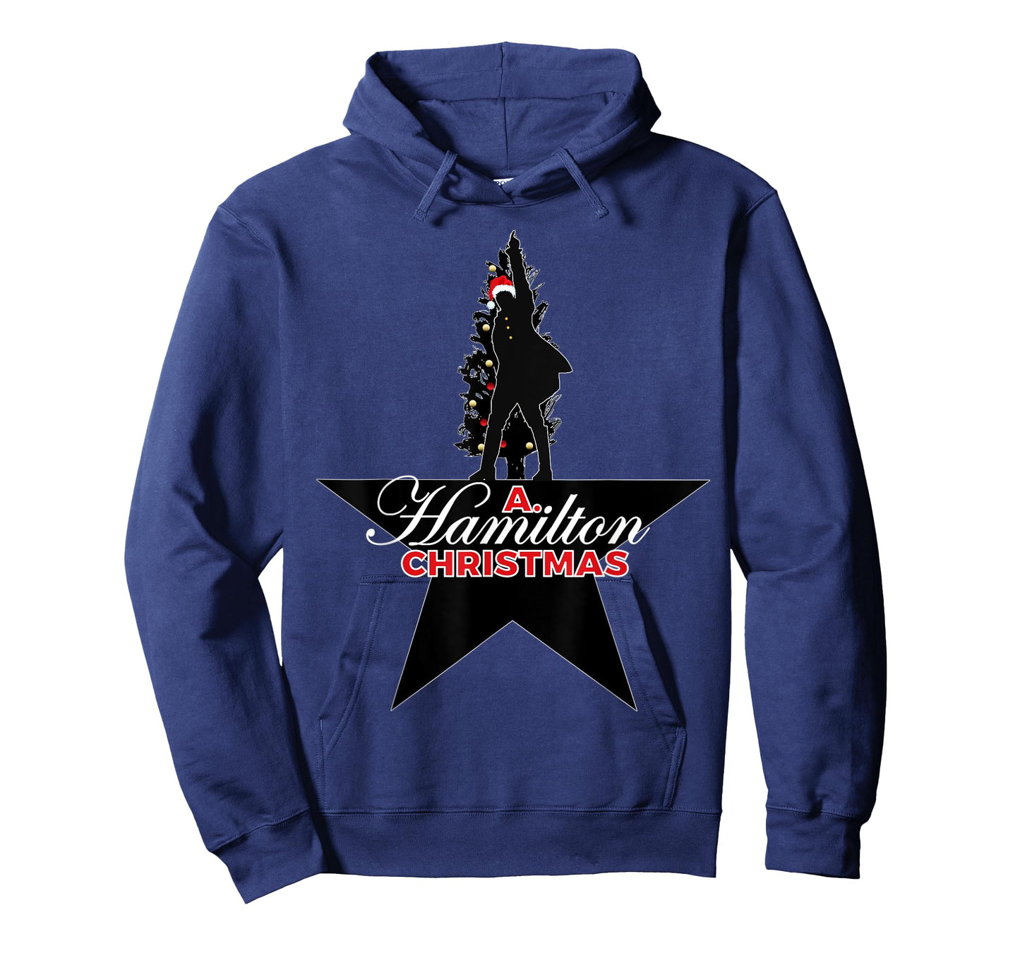 A. Christmas Hamilton Humor, A. HAM Musical Holiday Gift T-Shirt