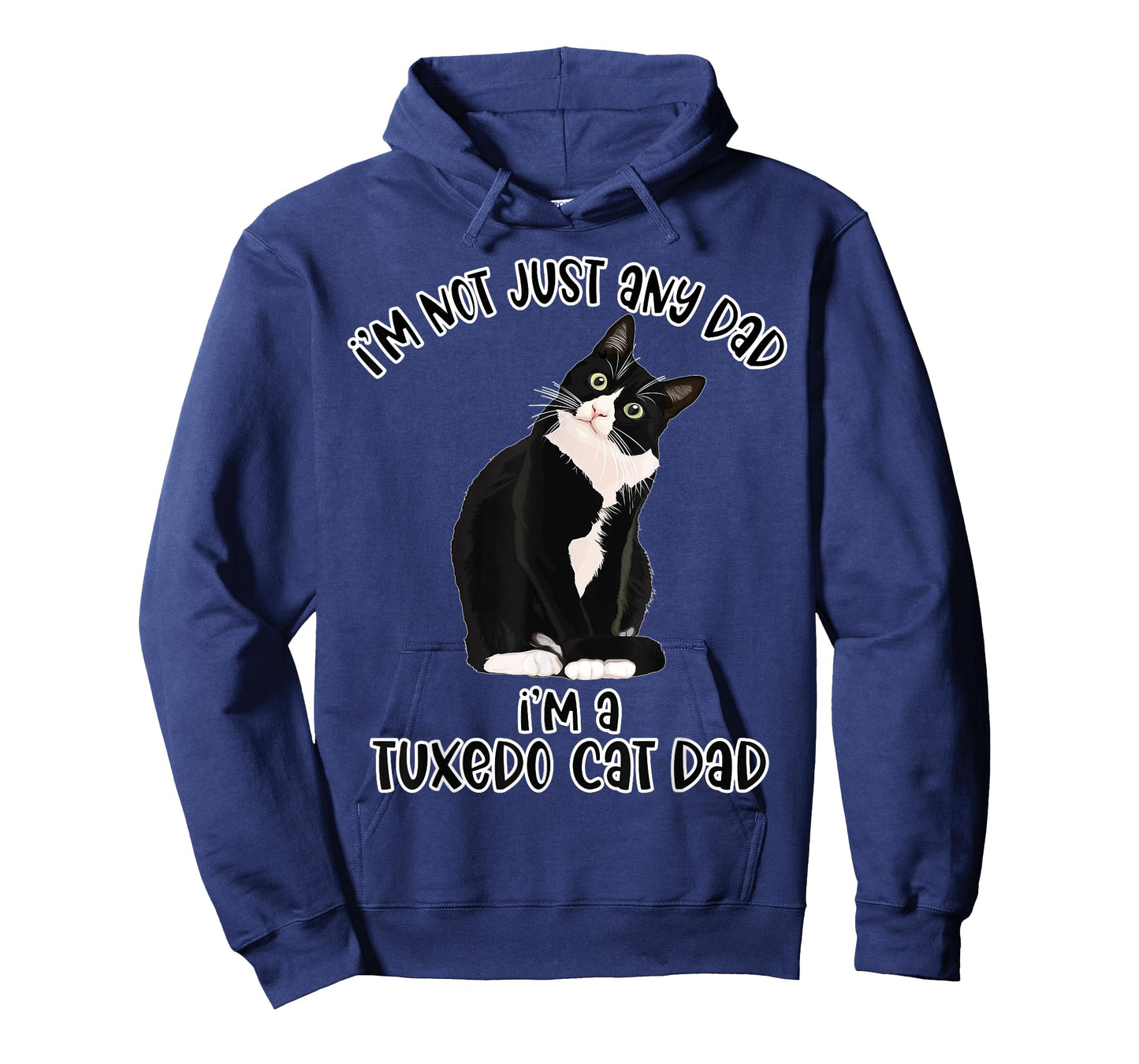 Tuxedo Cat Lovers Funny Tee Shirt for Dad Father's Day T-Shirt for Men Women