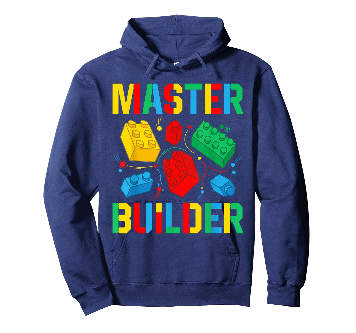 Master Builder Kids Building Blocks Brick Toy Master Builder T-Shirt Small