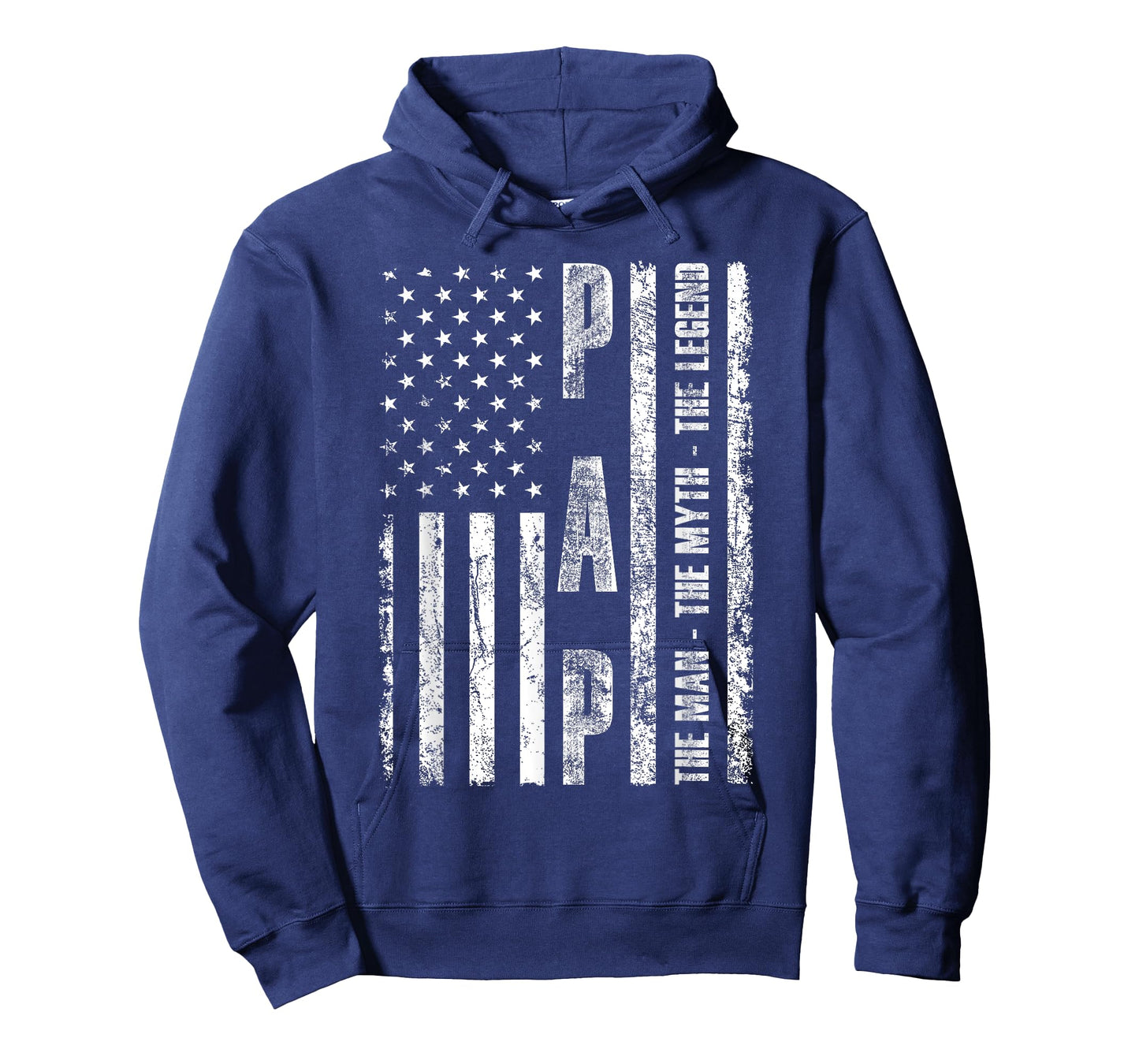 Pap The Man The Myth The Legend US Flag Tshirt