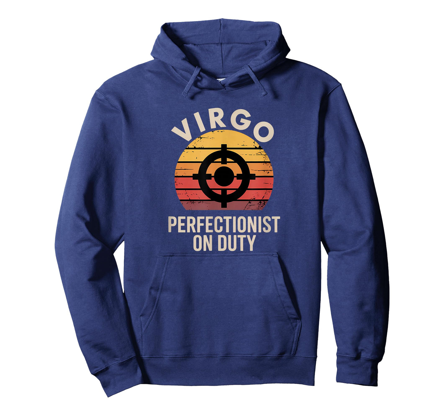 Vintage Virgo Horoscope Clothing - Perfectionist on Duty T-Shirt