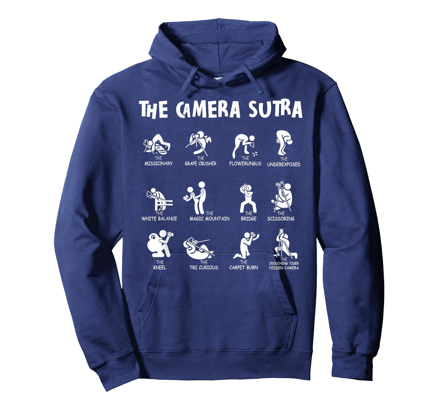 The Camera Sutra Photographer Joke Tee Photography Photo T-Shirt