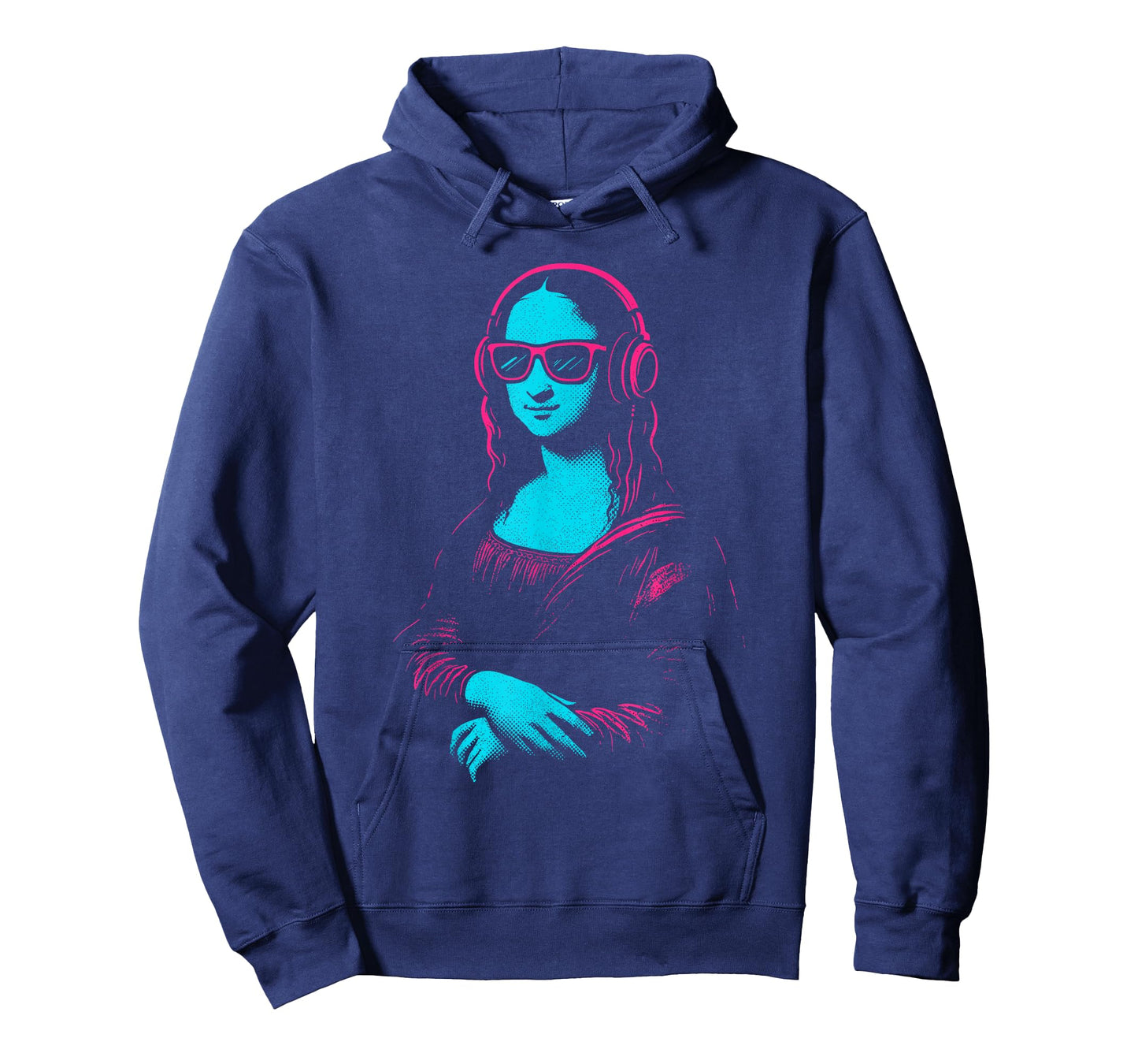 Y2K Art Men Women Kids Funny Mona Lisa T-Shirt