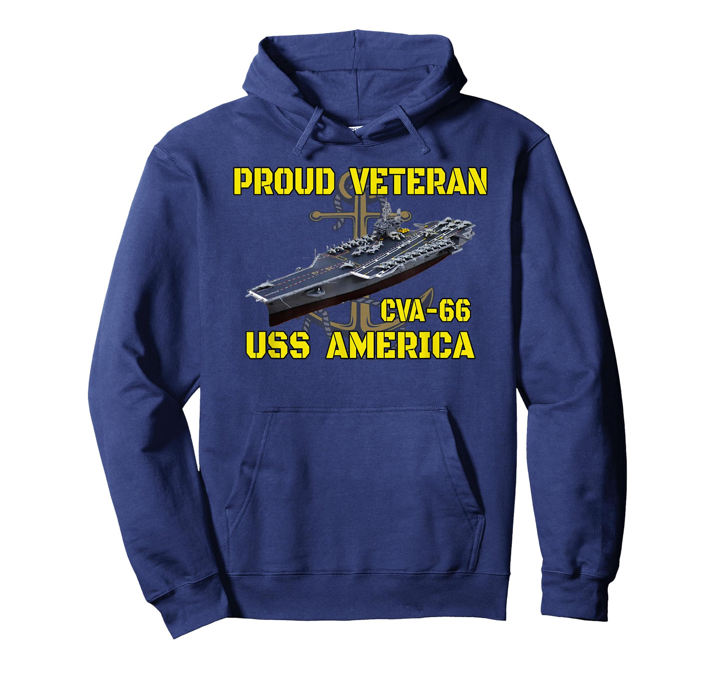 Aircraft Carrier USS America CVA-66 Veterans Father Grandpa T-Shirt