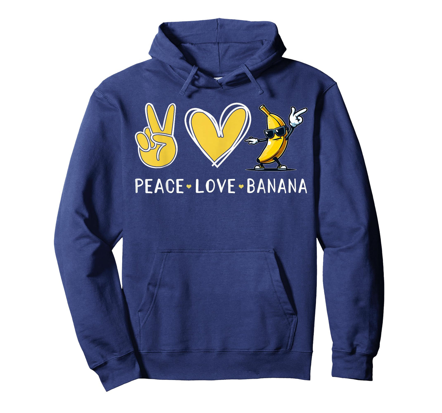 Funny Love Bananas Shirt Cute Banana Gifts Peace Love Banana T-Shirt