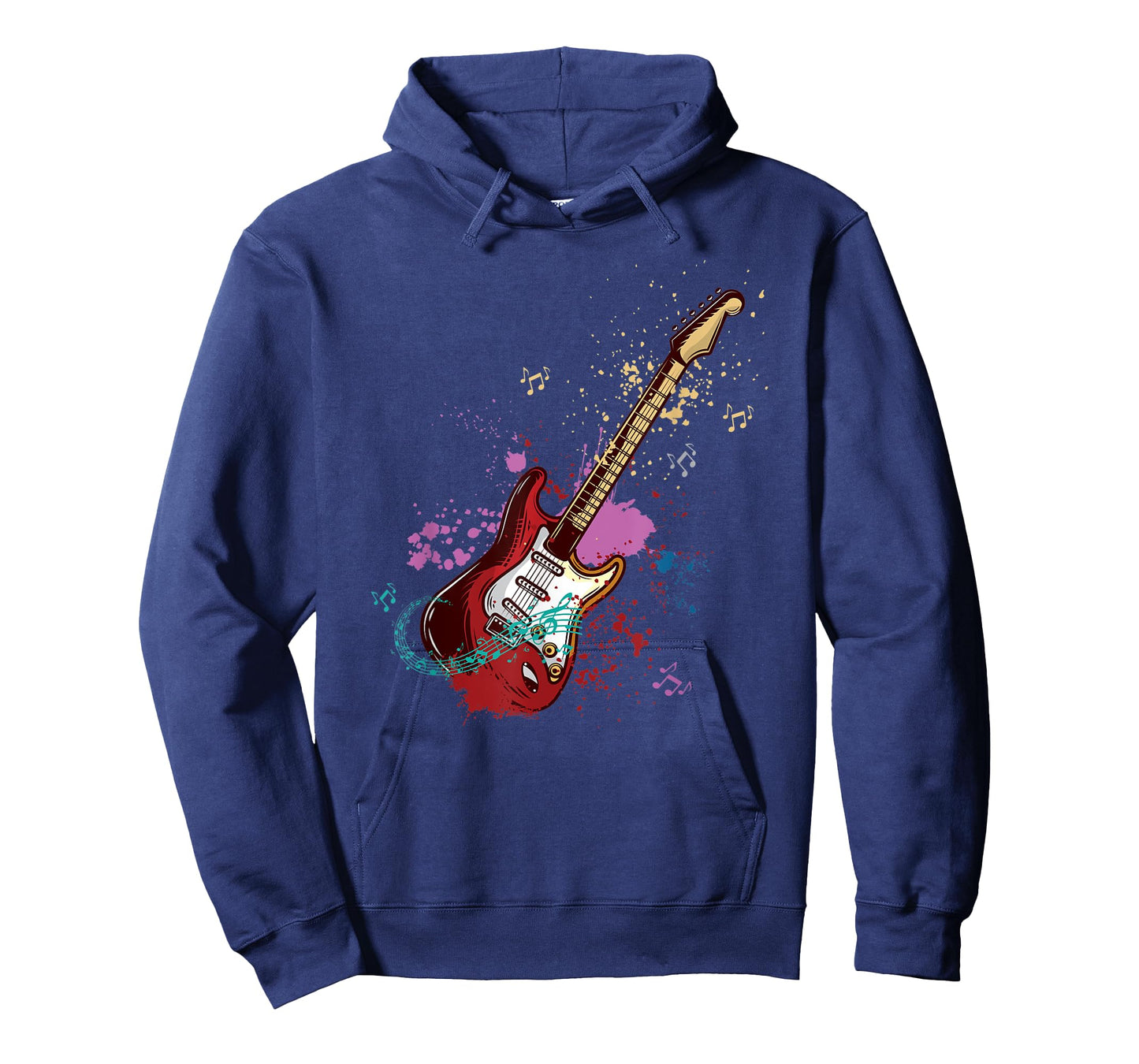 Musician Guitar Musical Notes Guitarist Electric Guitar Fan T-Shirt