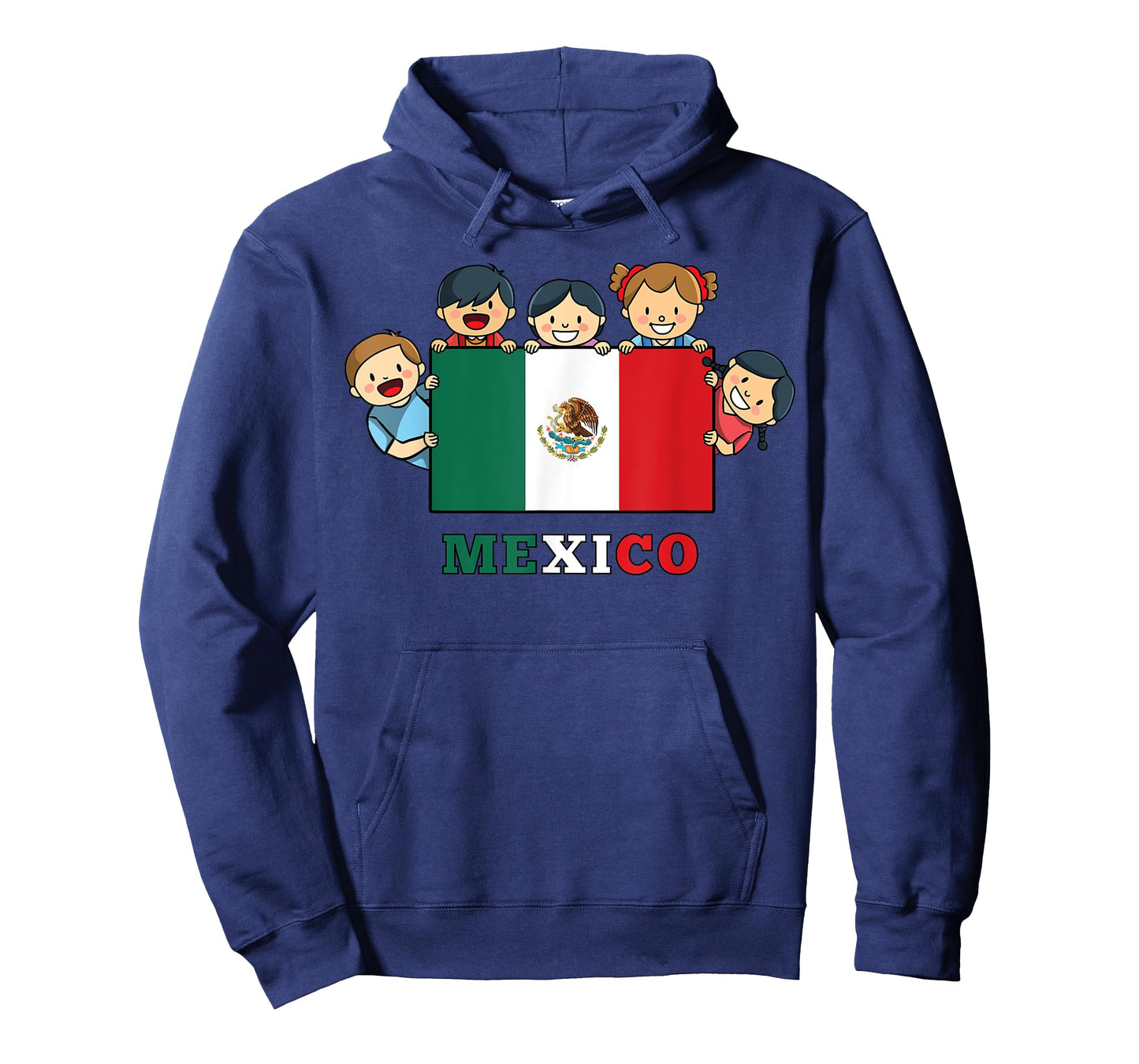 Kids Mexico Flag Hispanic Heritage Month Mexican T-Shirt